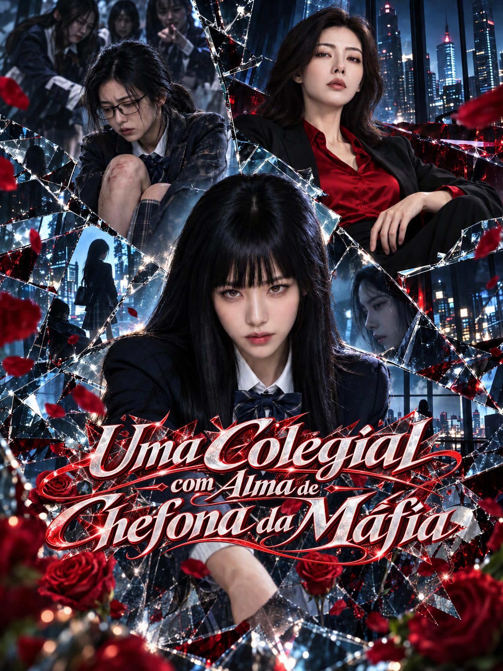 Uma Colegial com Alma de Chefona da Máfia short drama poster