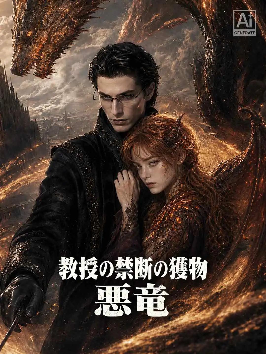 教授の禁断の獲物 悪竜 short drama poster