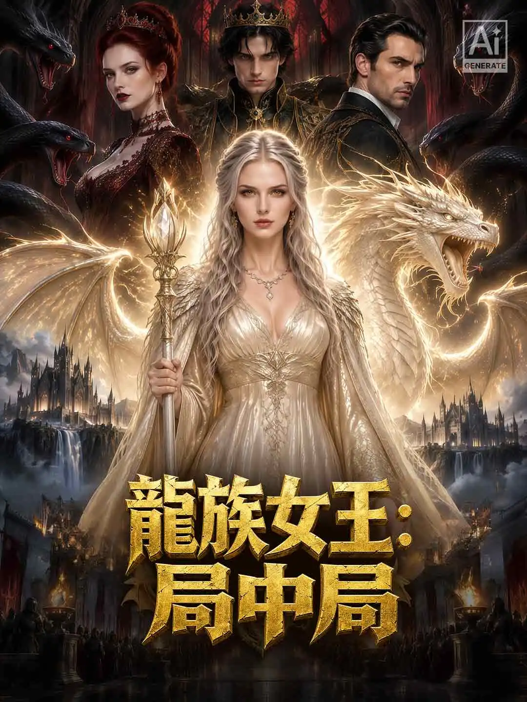 龍族女王：局中局 short drama poster