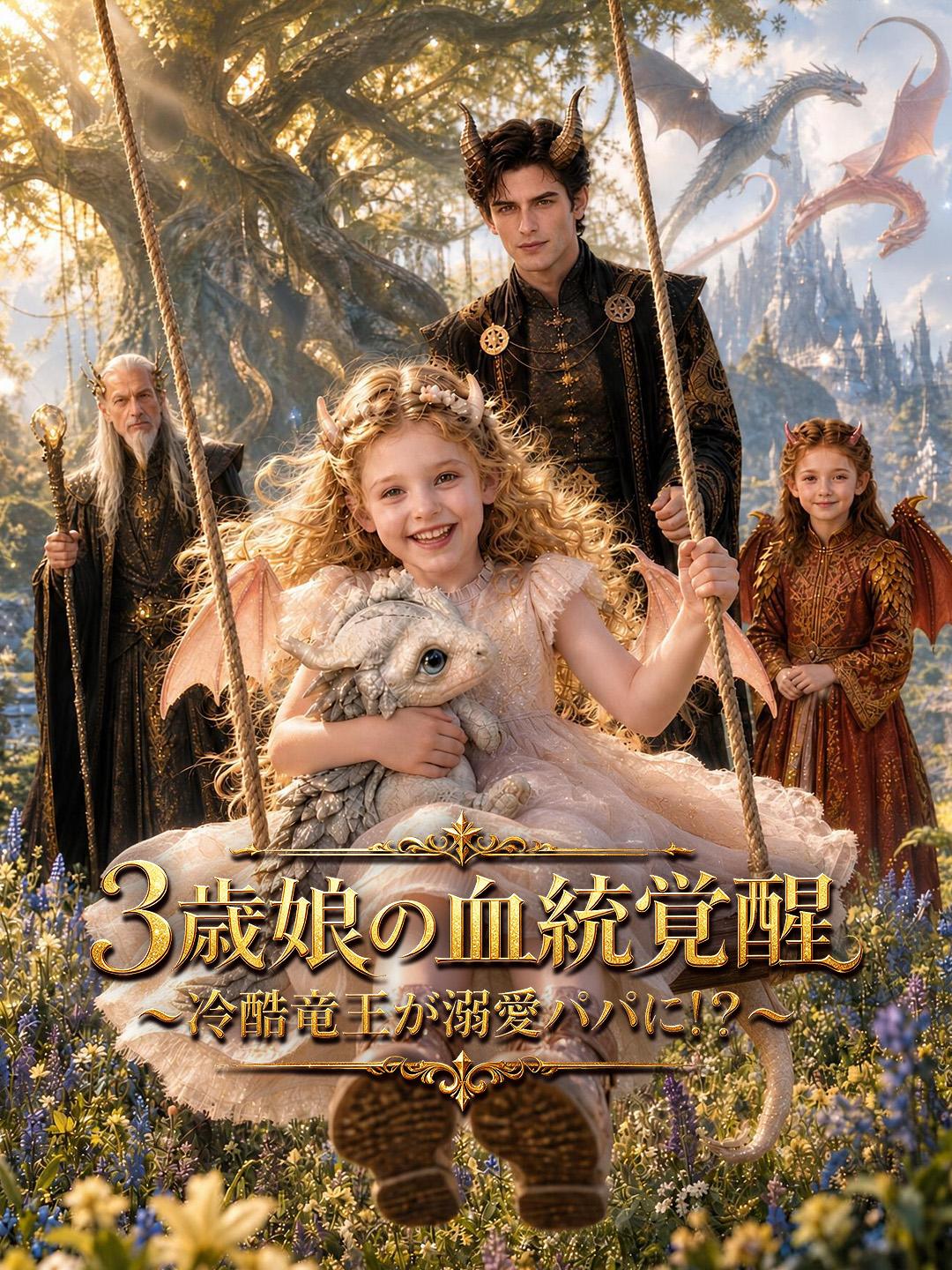 3歳娘の血統覚醒～冷酷竜王が溺愛パパに！？～ short drama poster