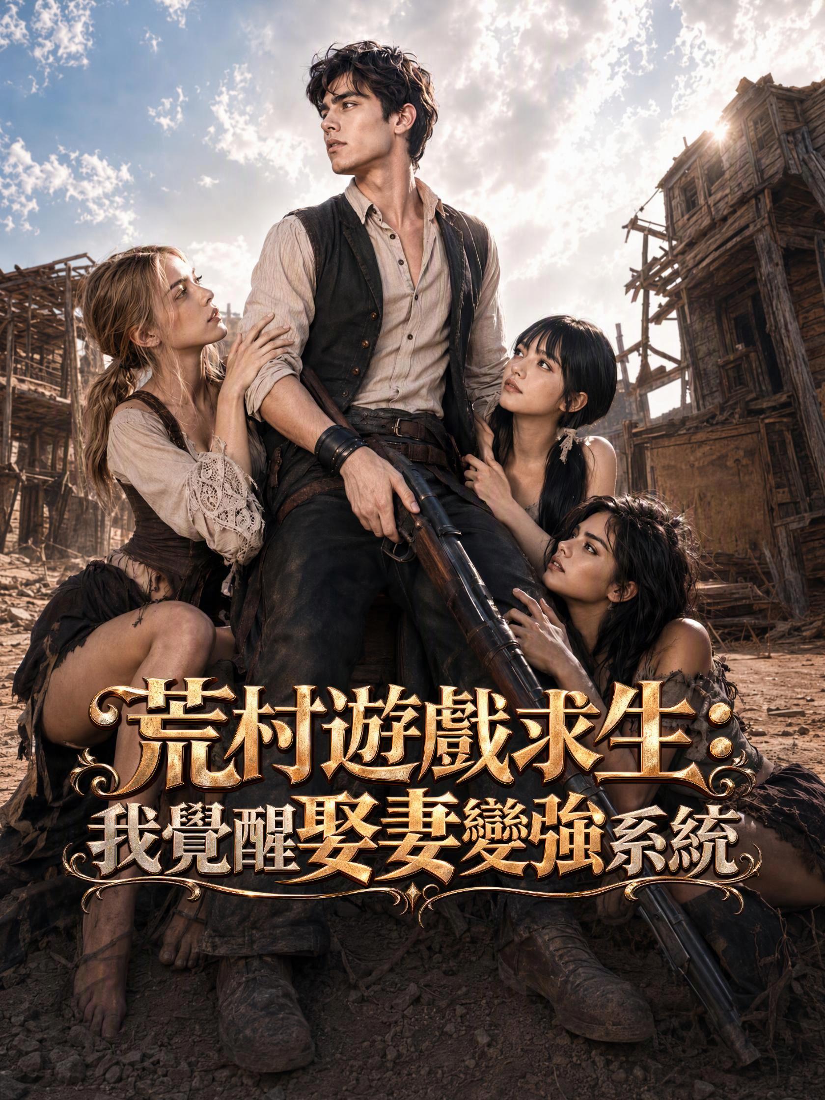 荒村遊戲求生：我覺醒娶妻變強系統 short drama poster