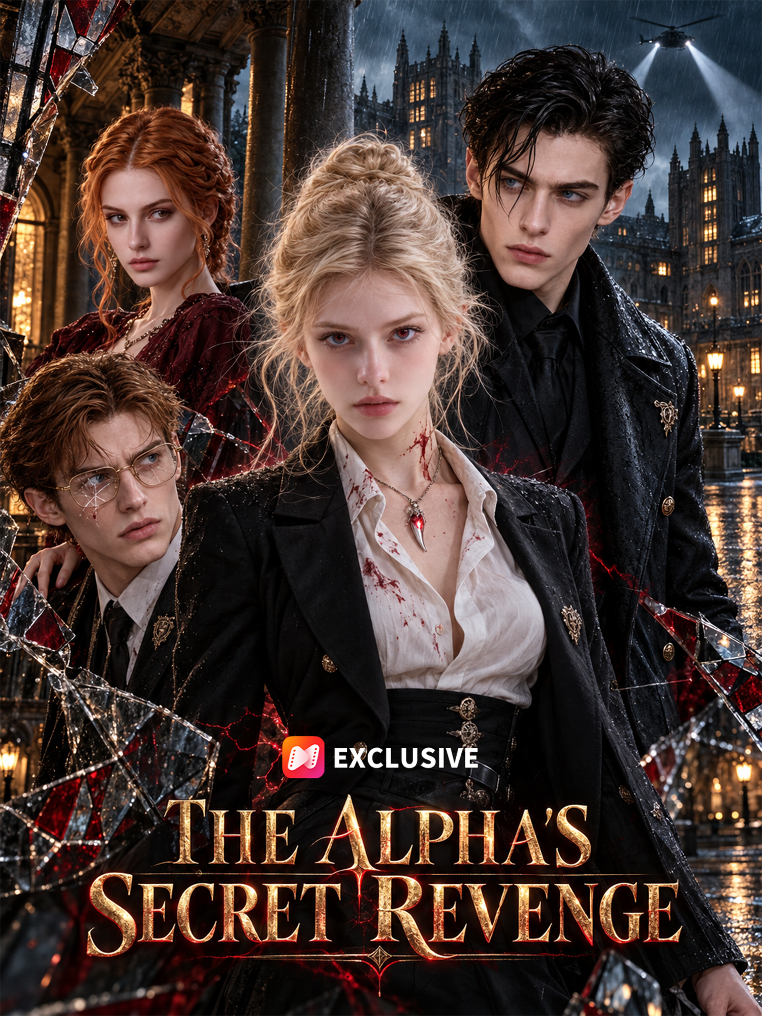 The Alpha's Secret Revenge short drama poster