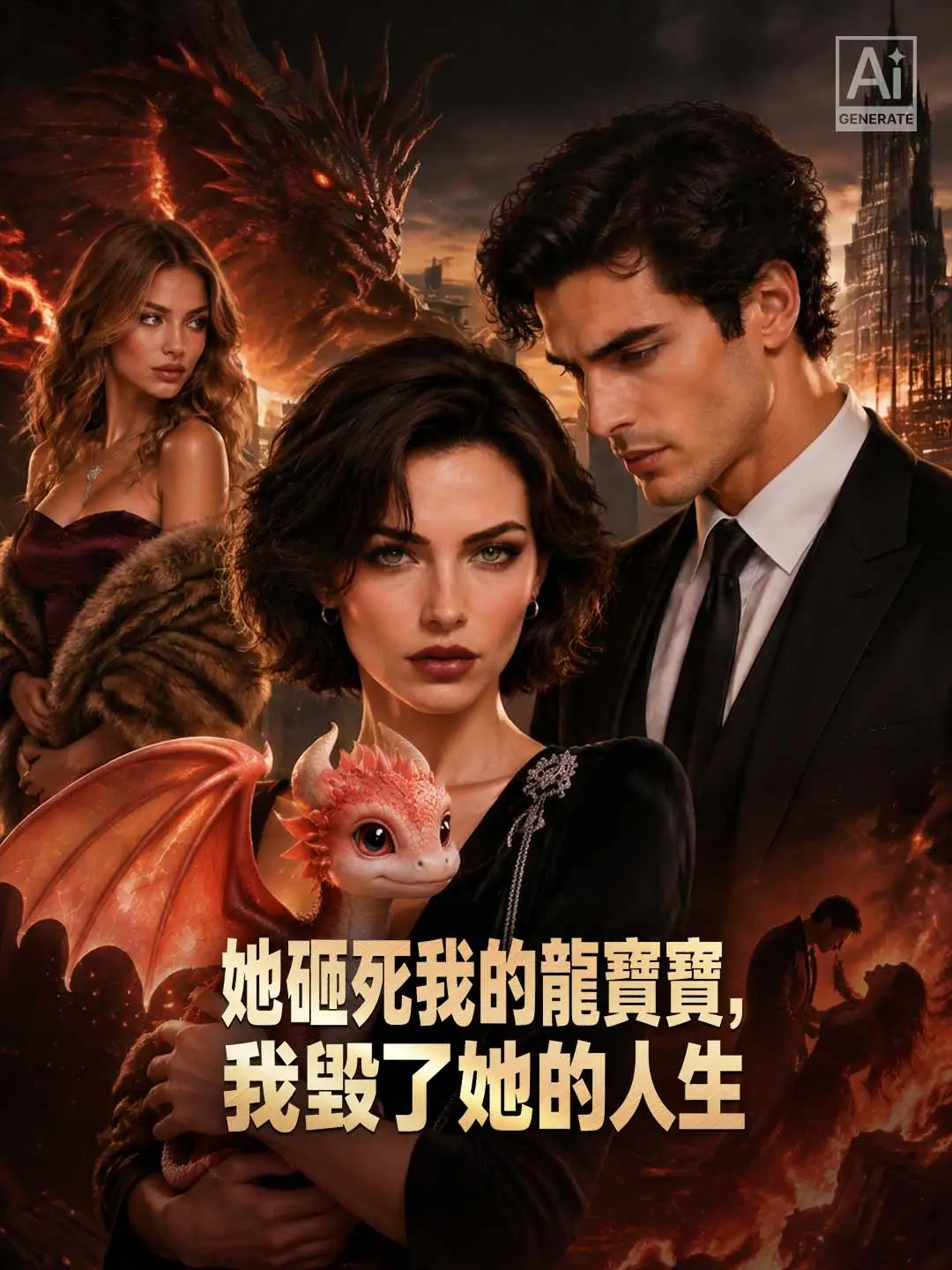 她砸死我的龍寶寶，我毀了她的人生 short drama poster