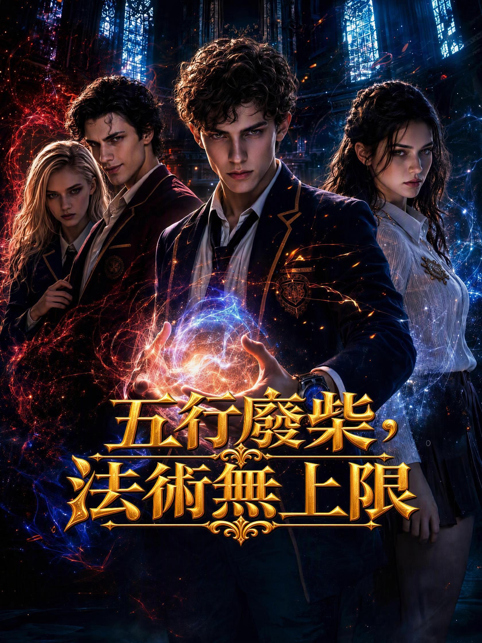 五行廢柴，法術無上限 short drama poster