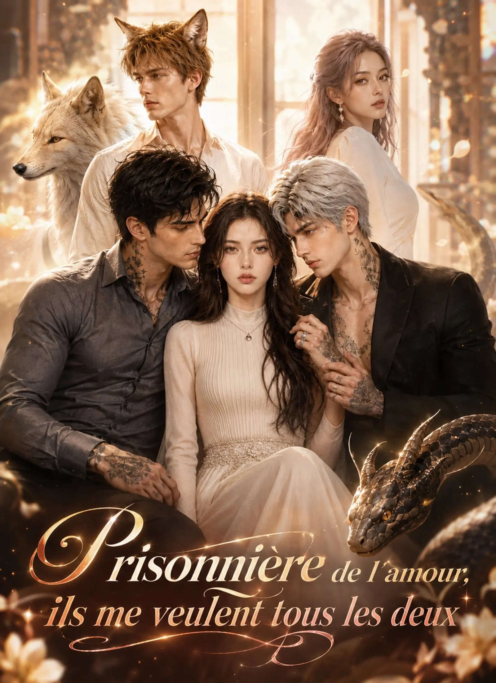 Prisonnière de l’amour, ils me veulent tous les deux short drama poster