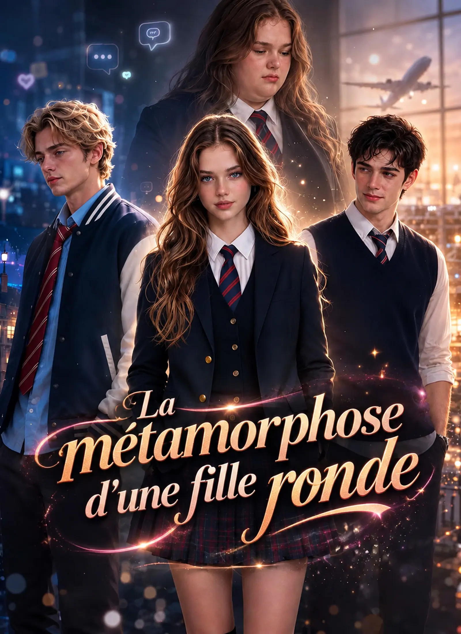 La métamorphose d'une fille ronde short drama poster