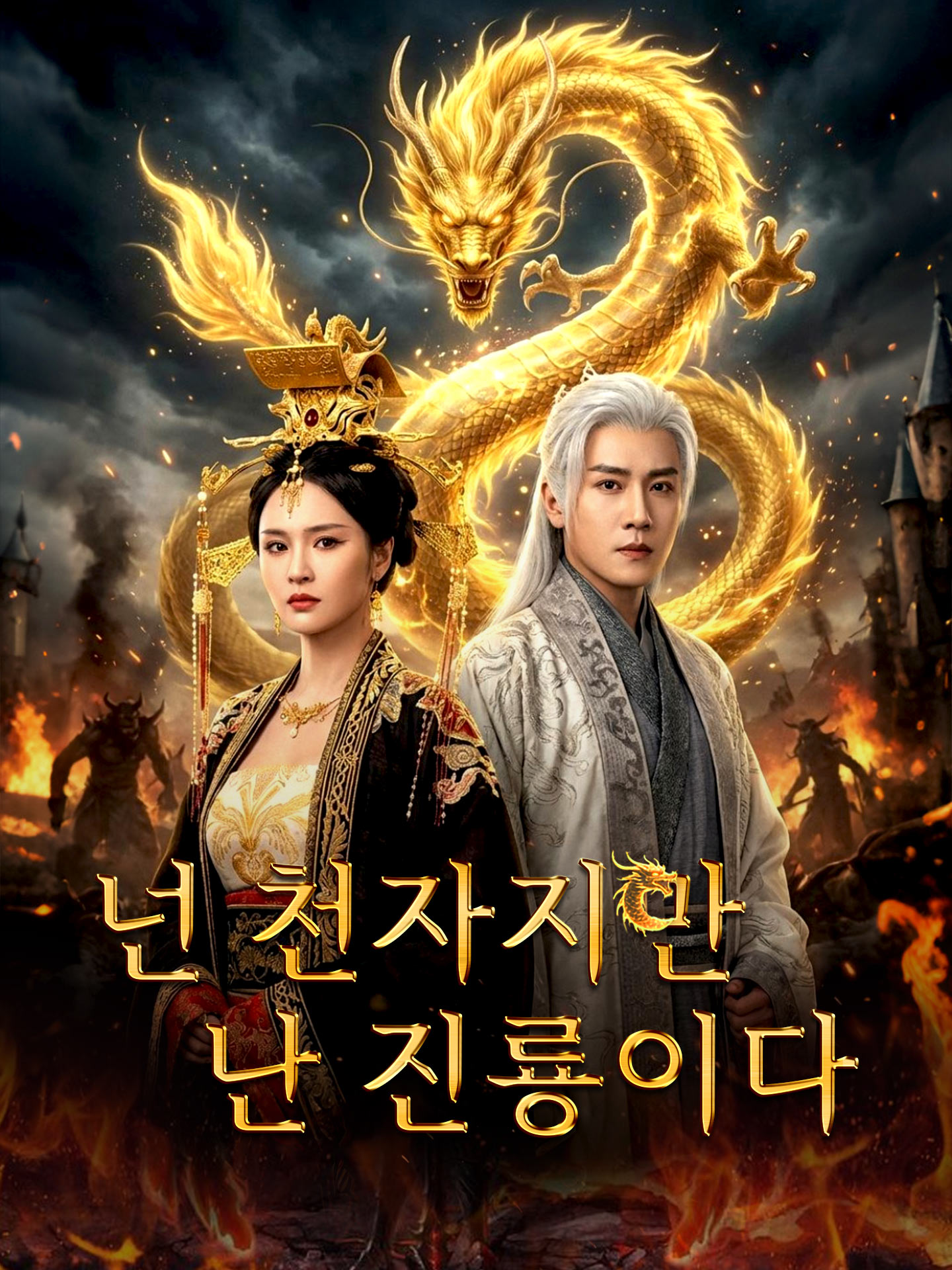 넌 천자지만,난 진룡이다 short drama poster