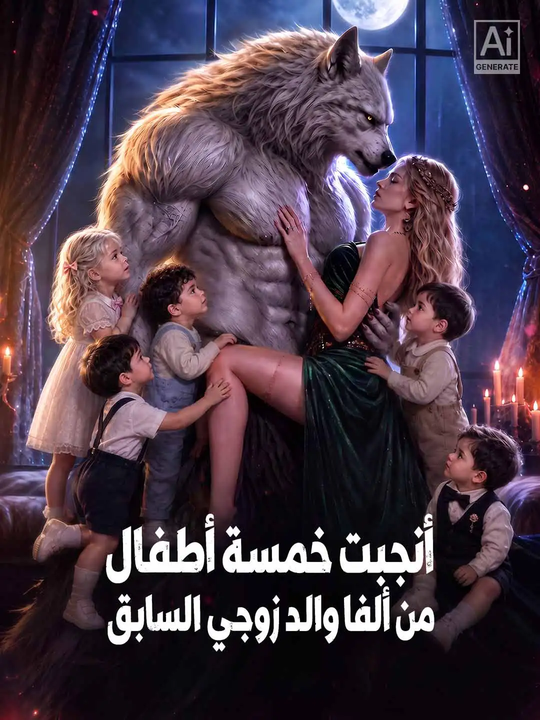 أنجبت خمسة أطفال من ألفا والد زوجي السابق short drama poster