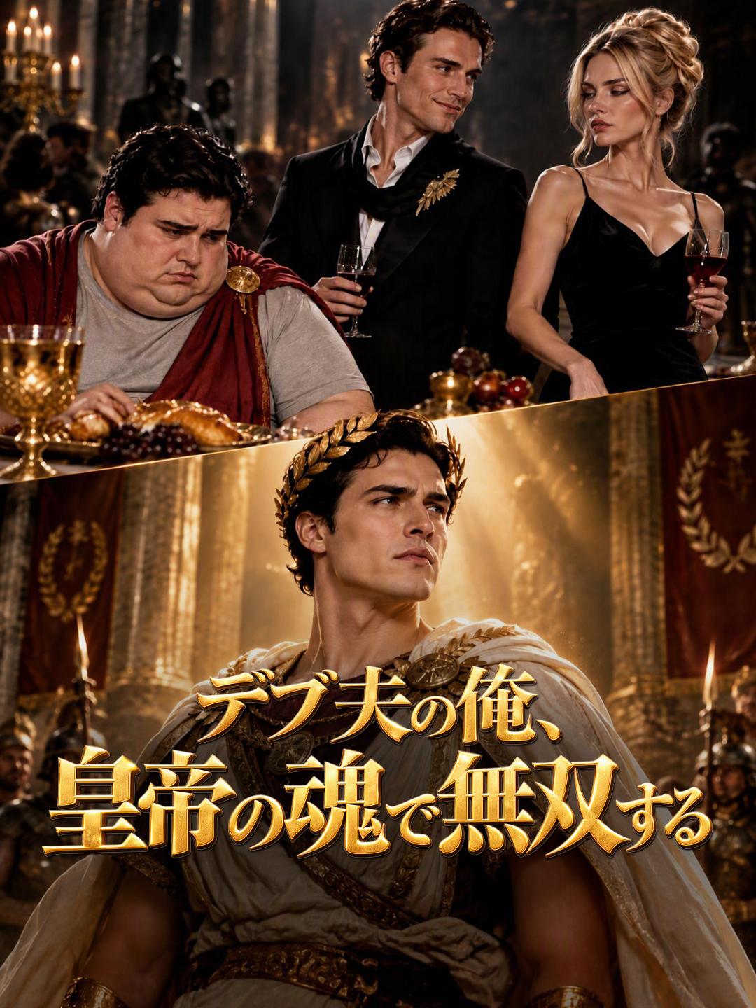 デブ夫の俺、皇帝の魂で無双する short drama poster