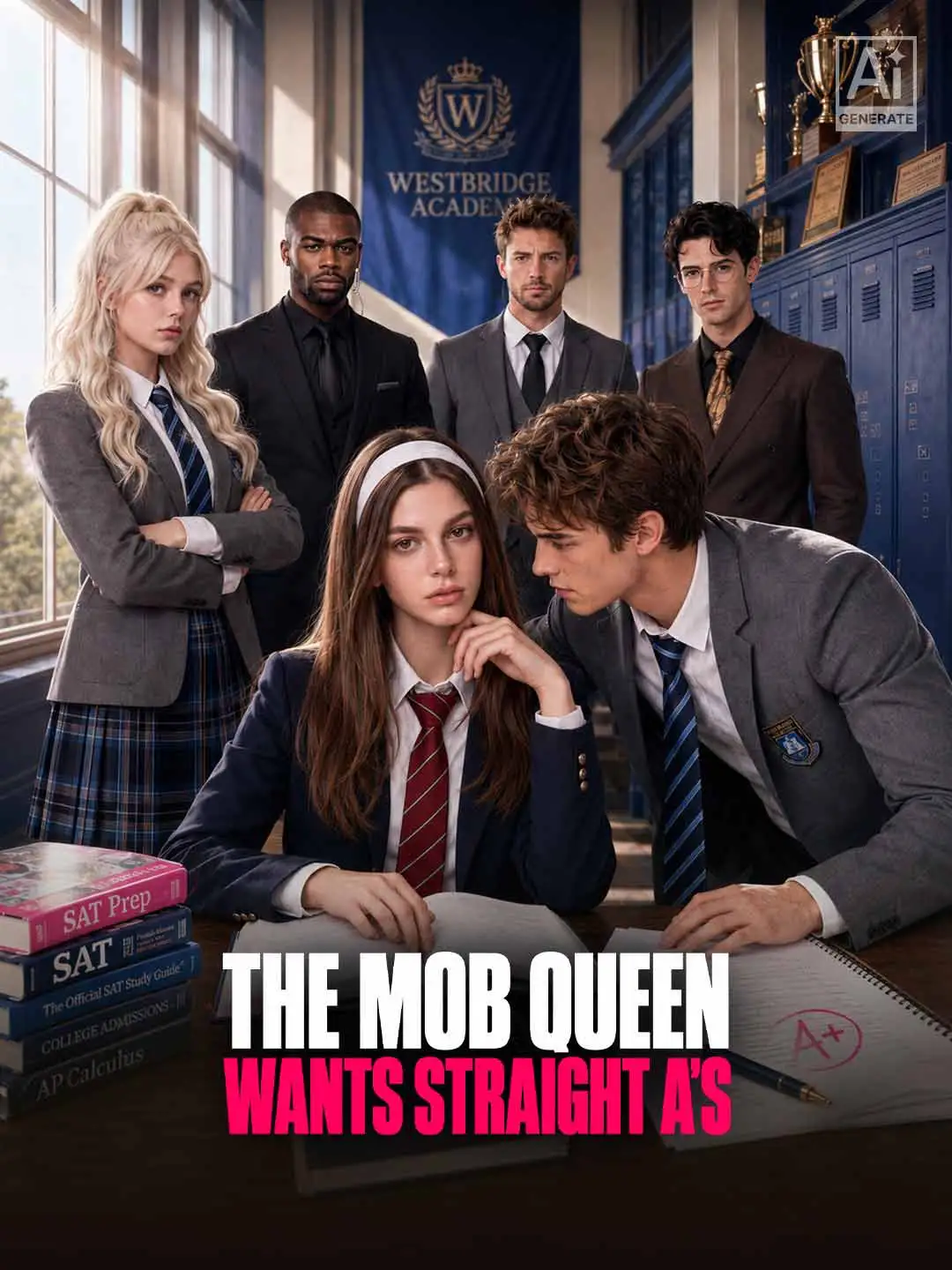 The Mob Queen Wants Straight A's short drama poster