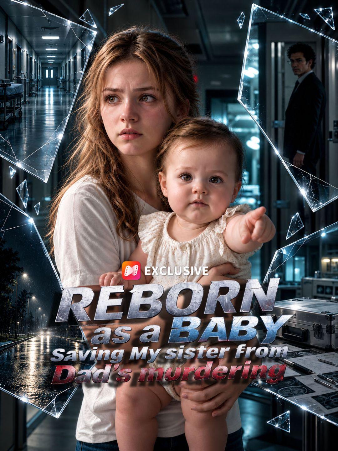 Reborn as a Baby Saving My sister from Dad's murdering short drama poster