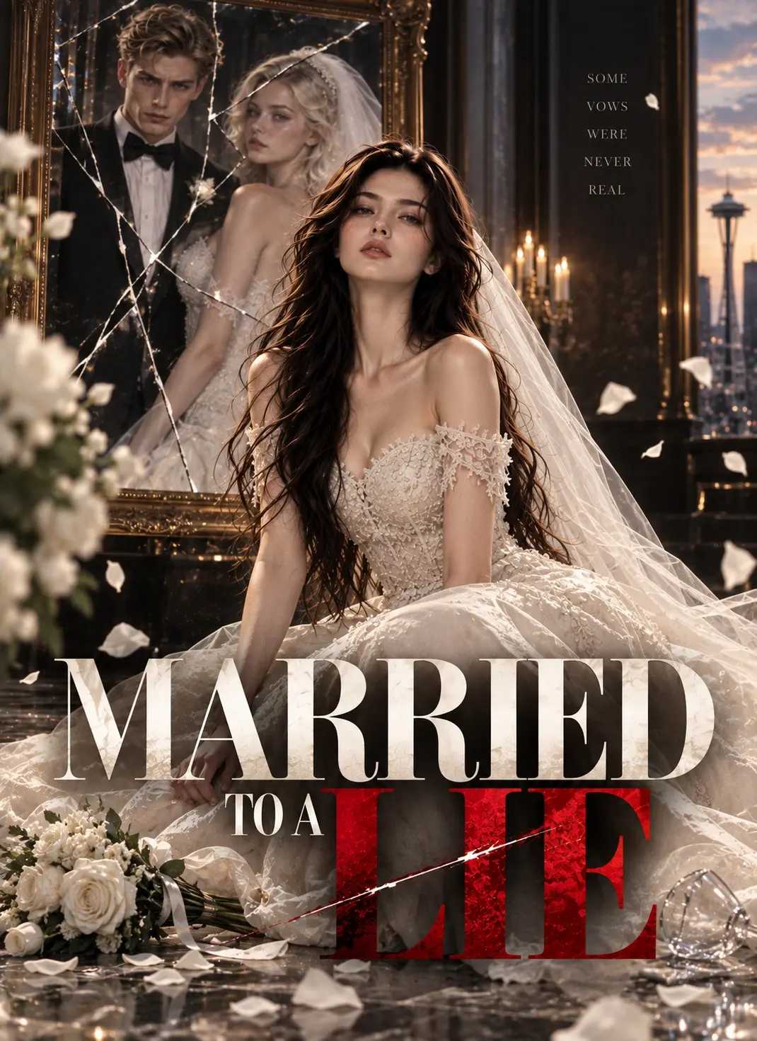 MARRIED TO A LIE short drama poster