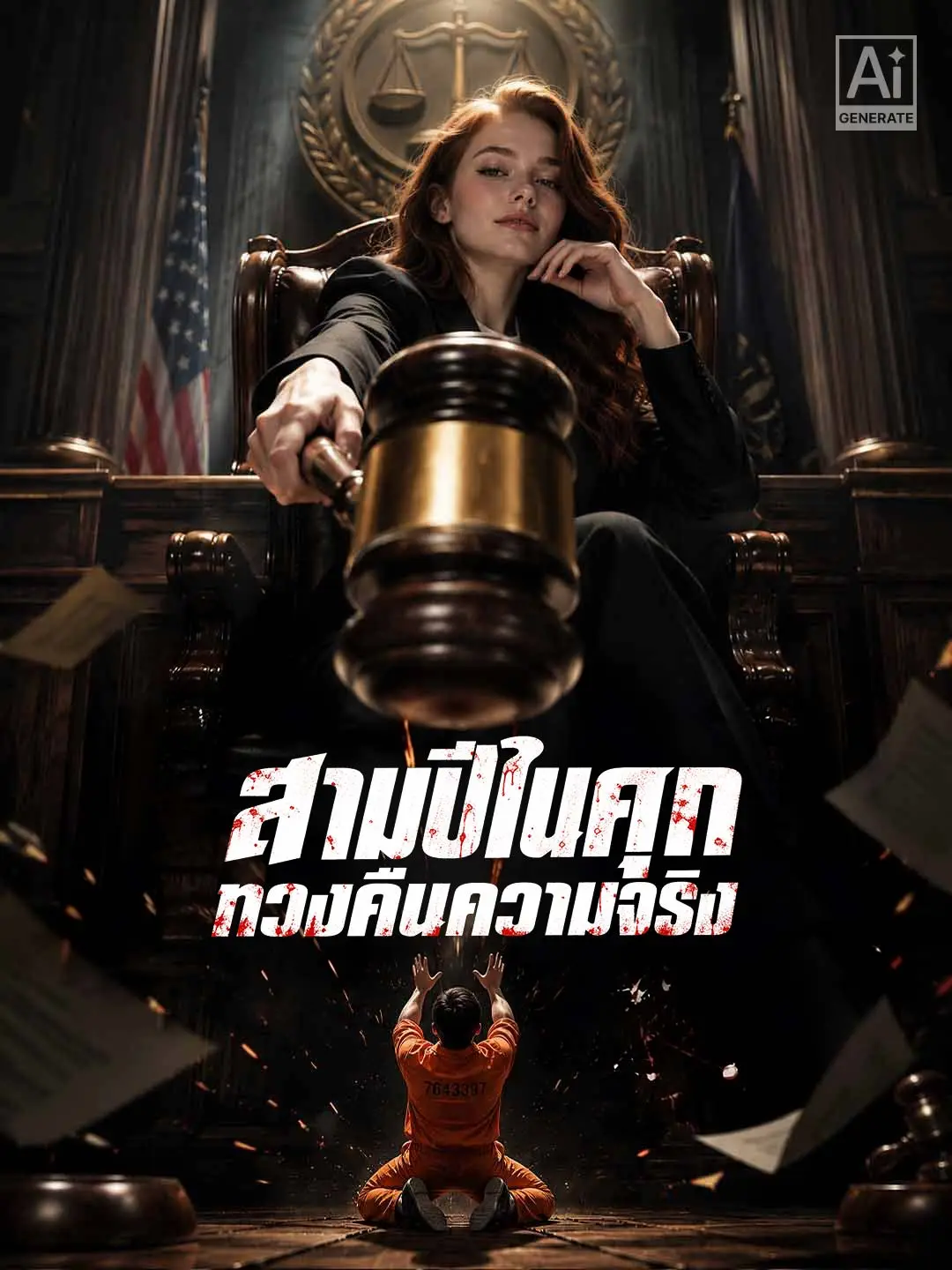 สามปีในคุก ทวงคืนความจริง short drama poster