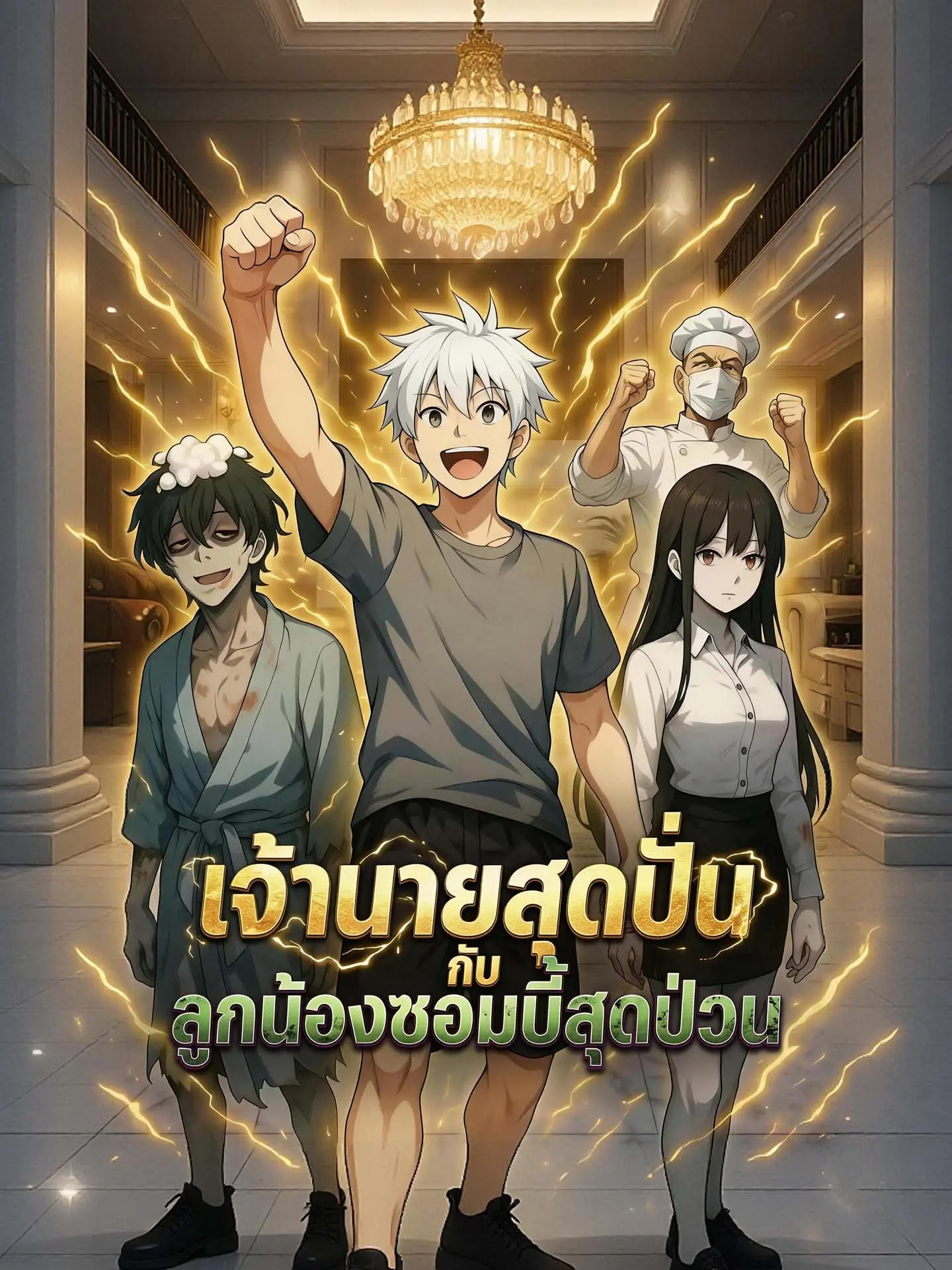 [พากย์เสียง] เจ้านายสุดปั่นกับลูกน้องซอมบี้สุดป่วน short drama poster