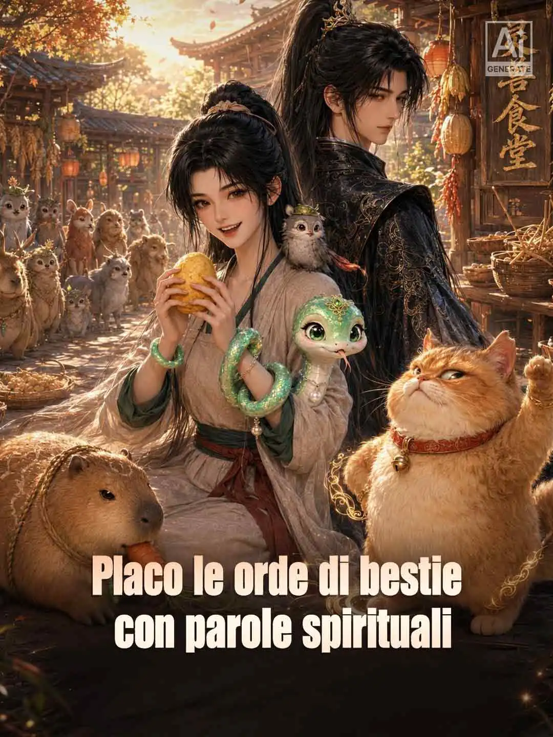 Placo le orde di bestie con parole spirituali short drama poster