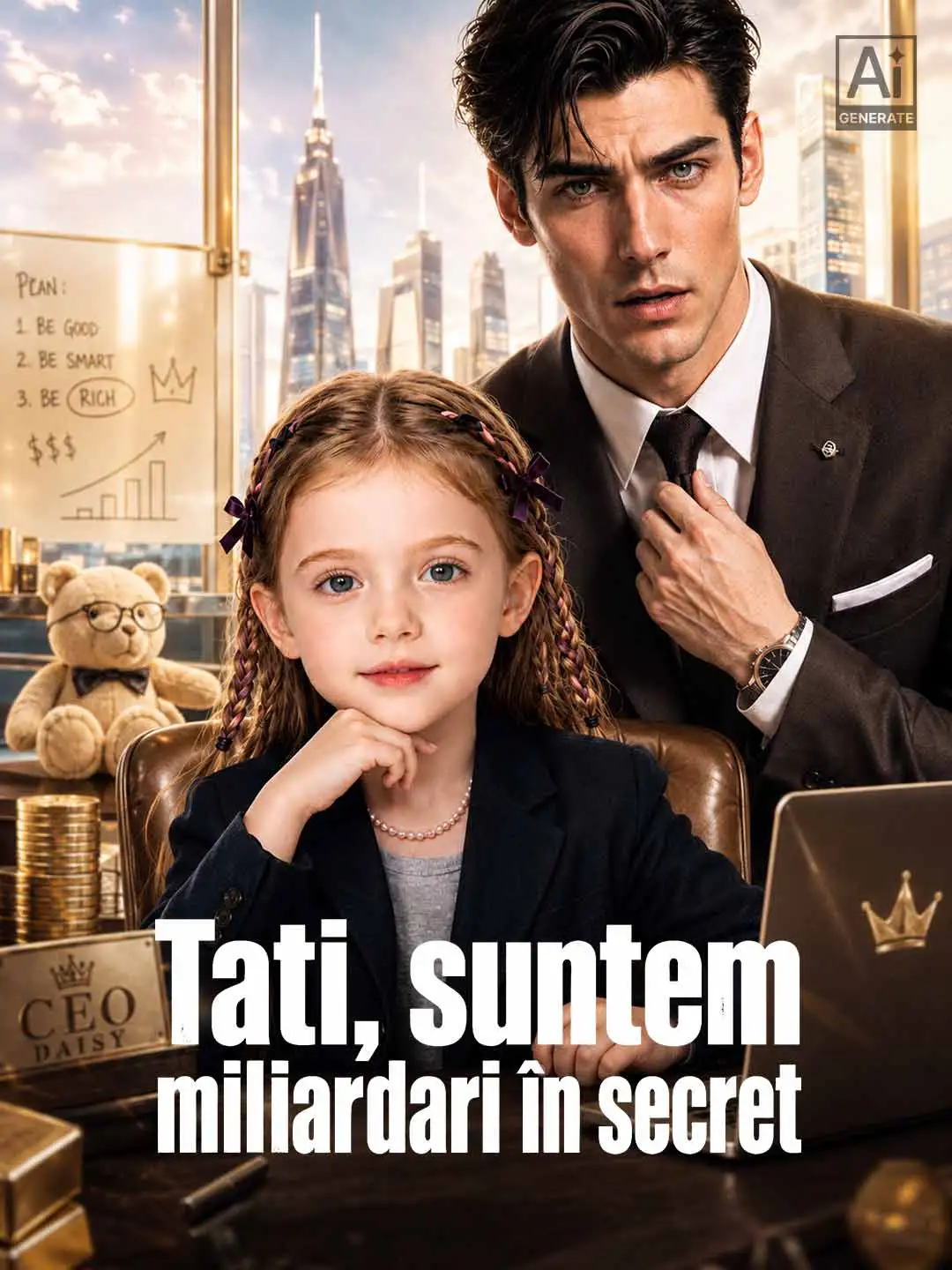 Tati, suntem miliardari în secret short drama poster