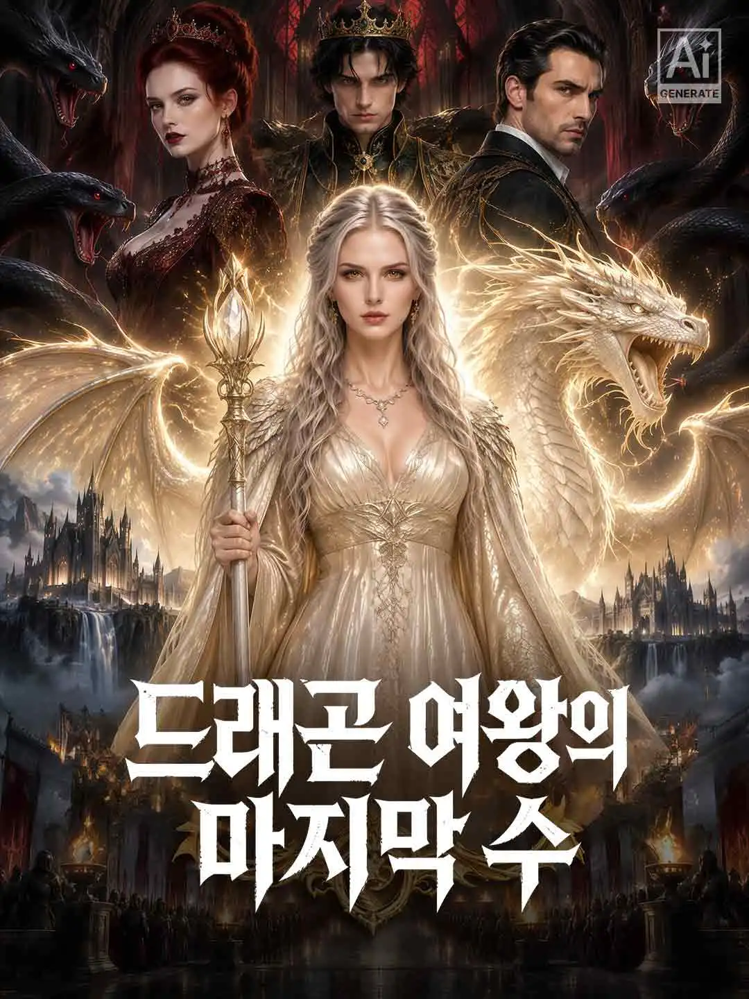 드래곤 여왕의 마지막 수 short drama poster