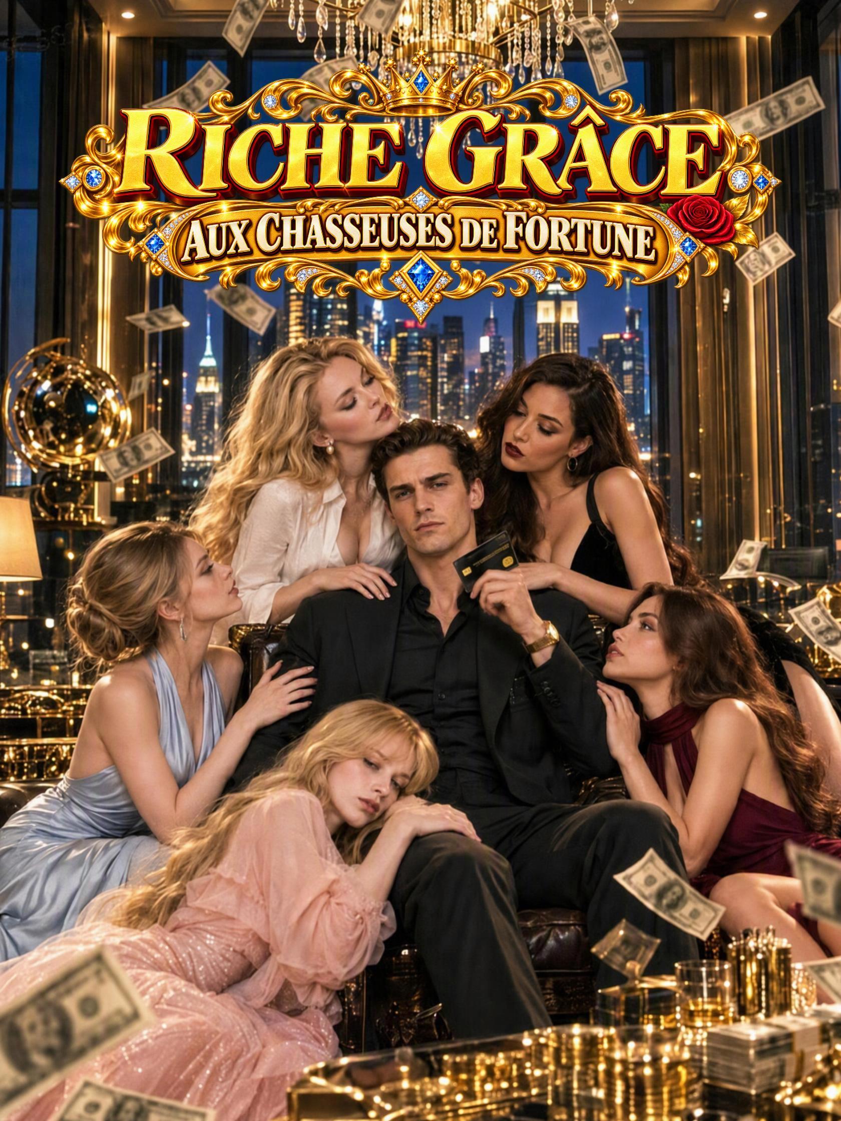 RICHE GRÂCE AUX CHASSEUSES DE FORTUNE short drama poster