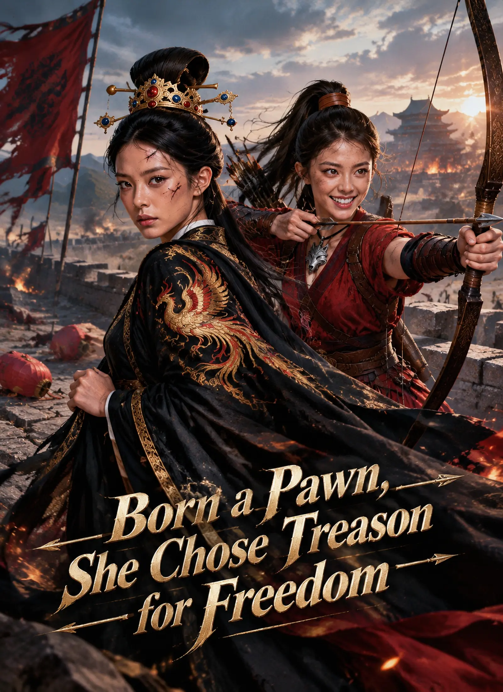 Born a Pawn, She Chose Treason for Freedom short drama poster