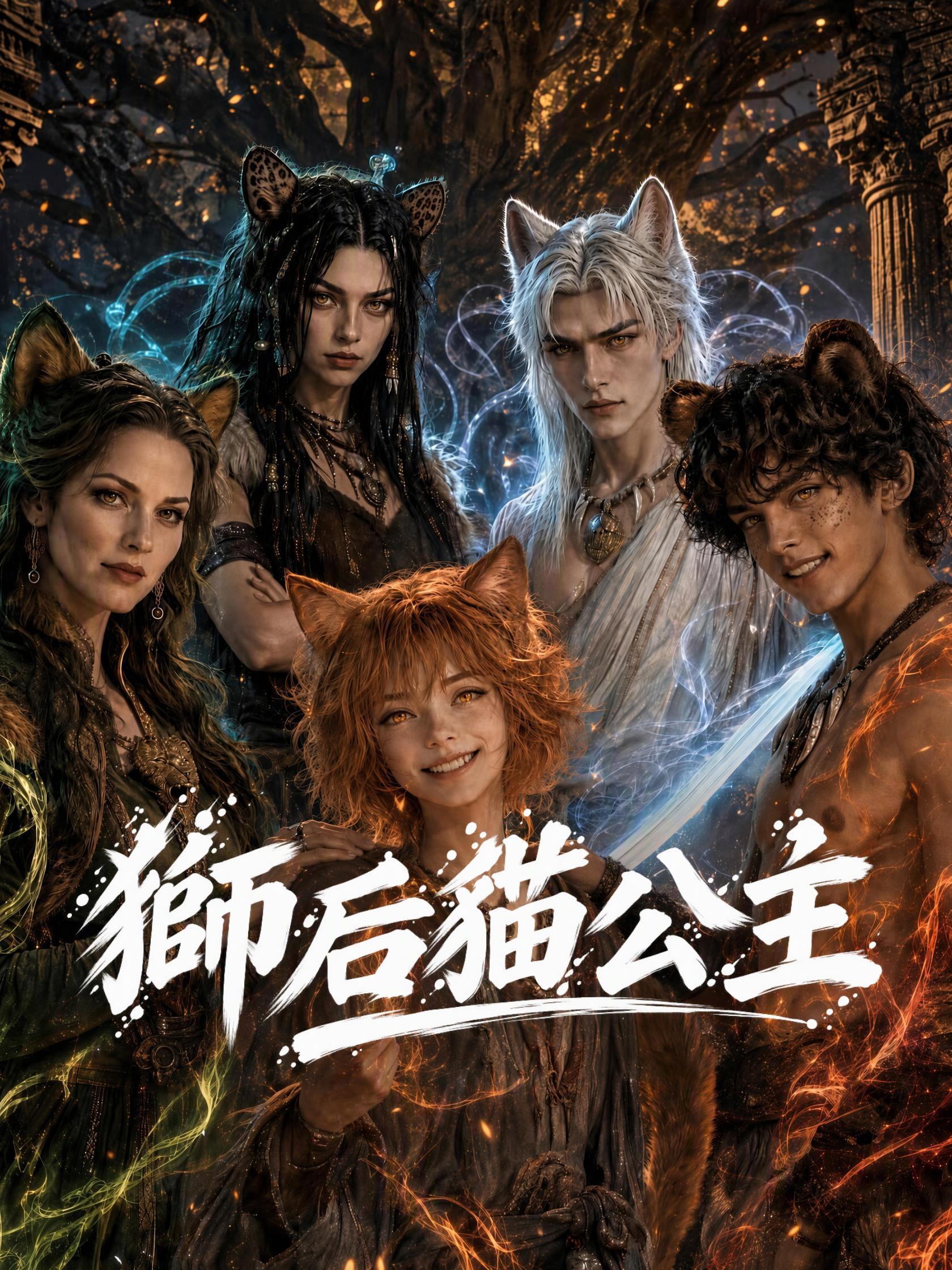 獅后貓公主 short drama poster