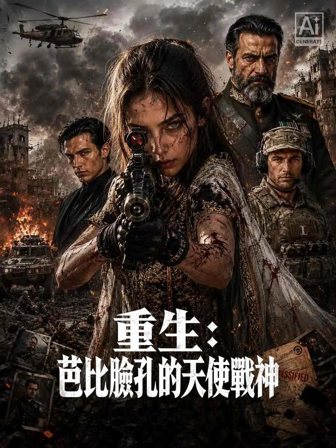 重生：芭比臉孔的天使戰神 short drama poster