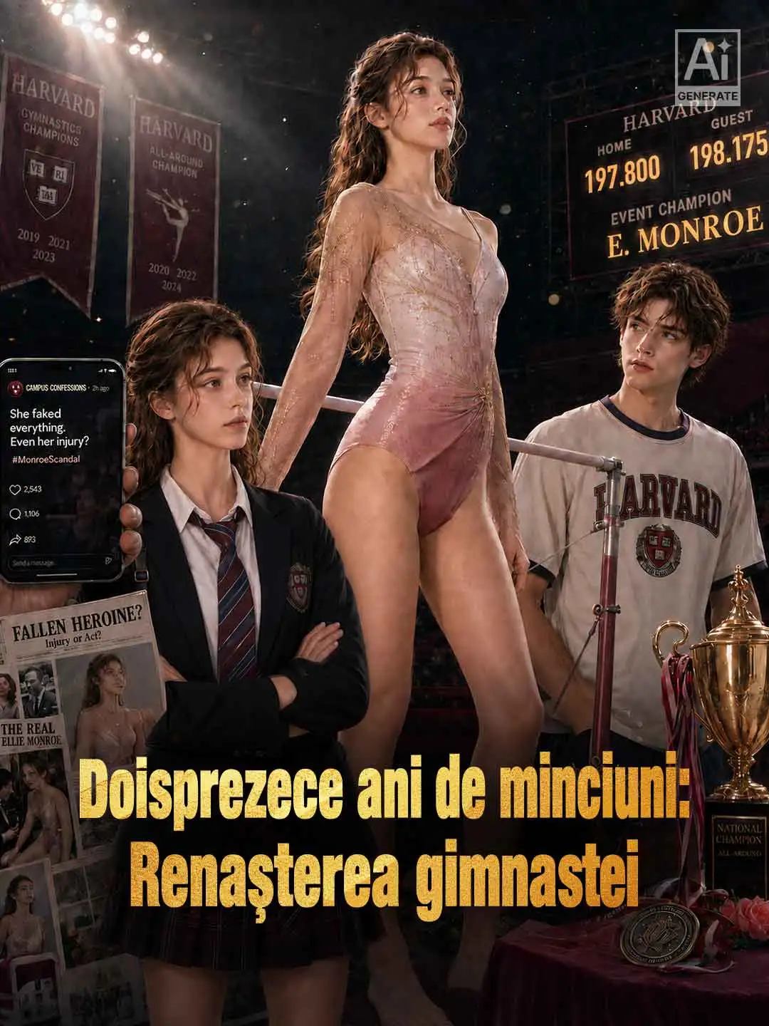 Doisprezece ani de minciuni: Renașterea gimnastei short drama poster