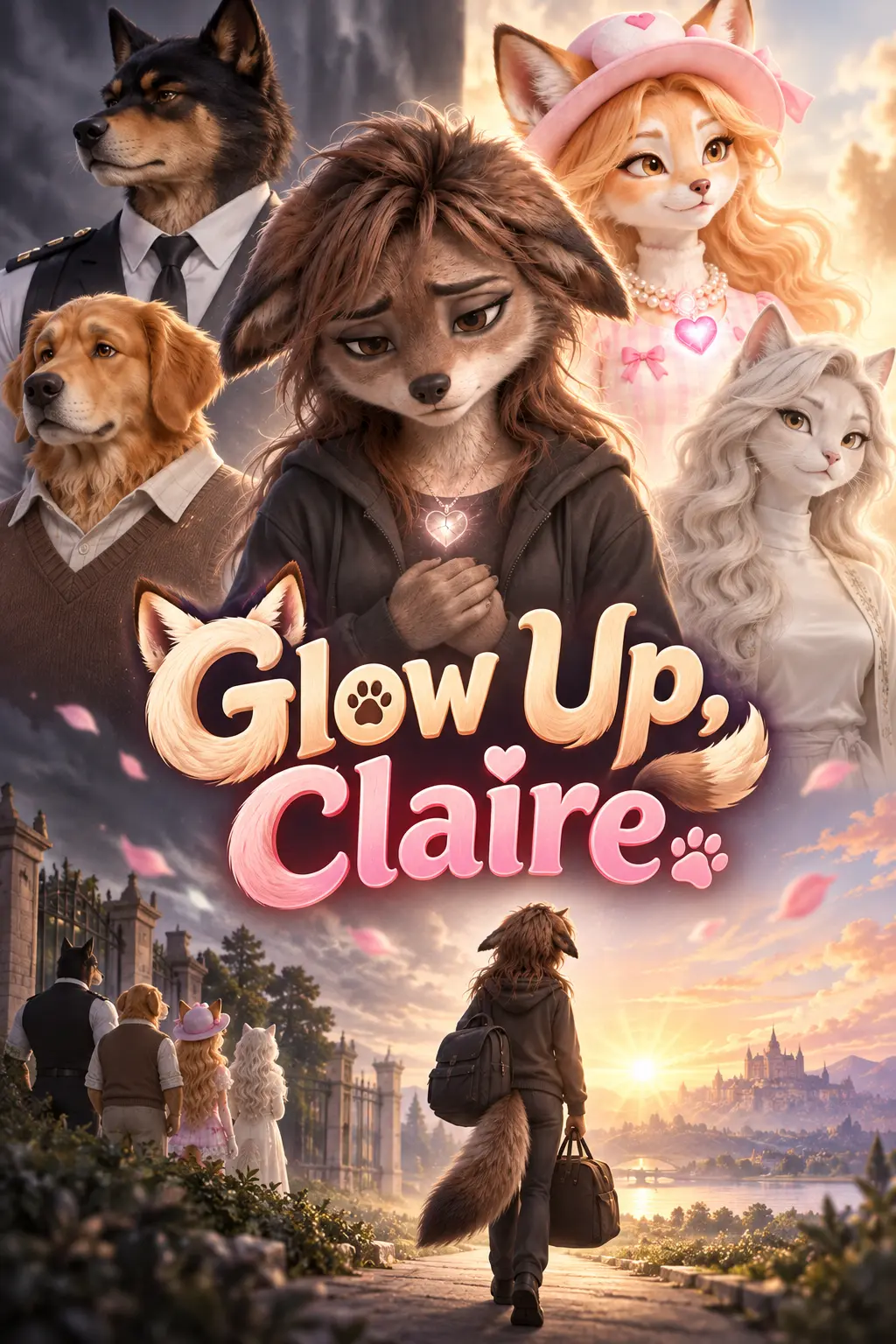 Glow Up, Claire short drama poster