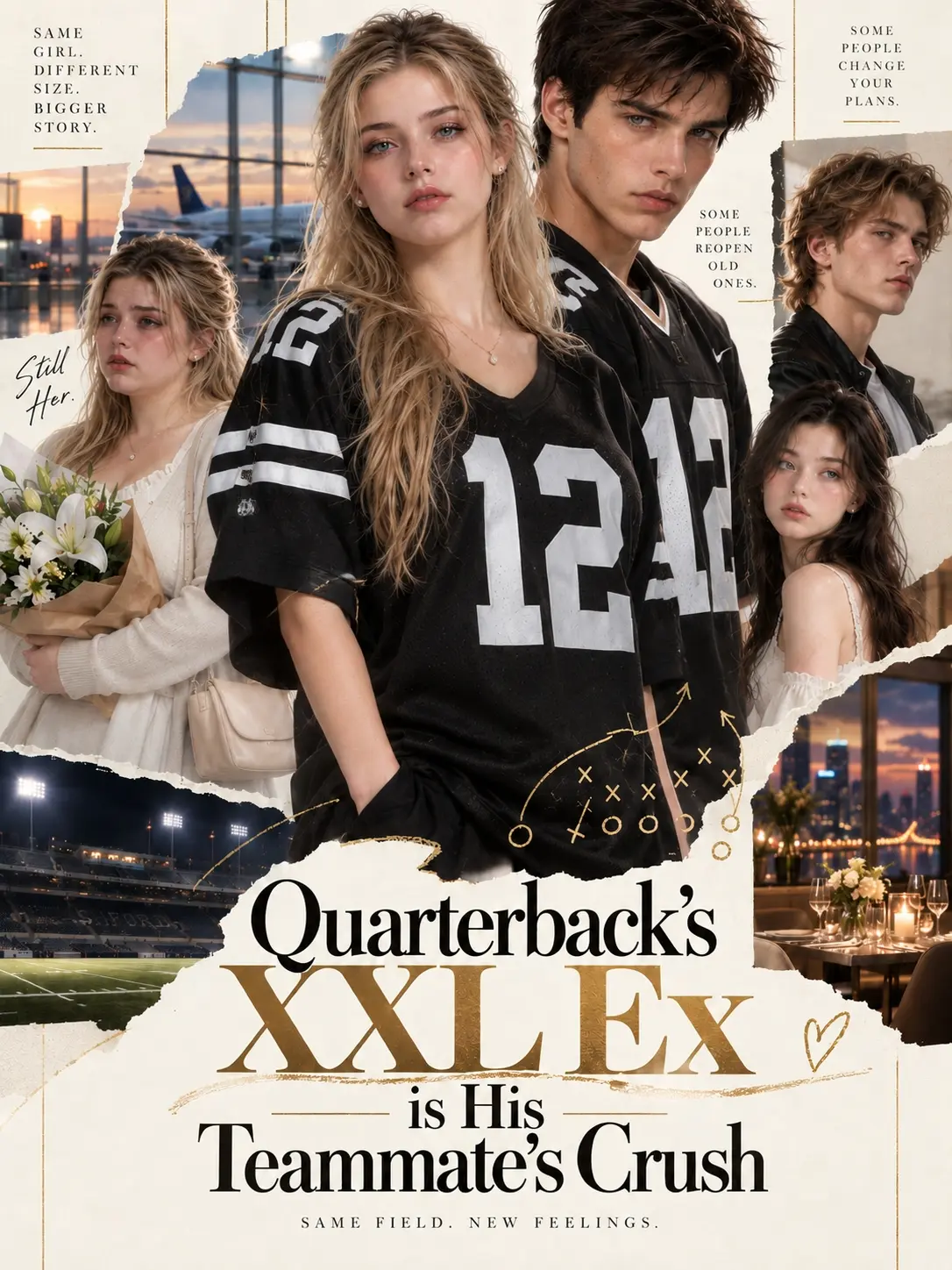 Quarterback’s XXL Ex is His Teammate's Crush short drama poster