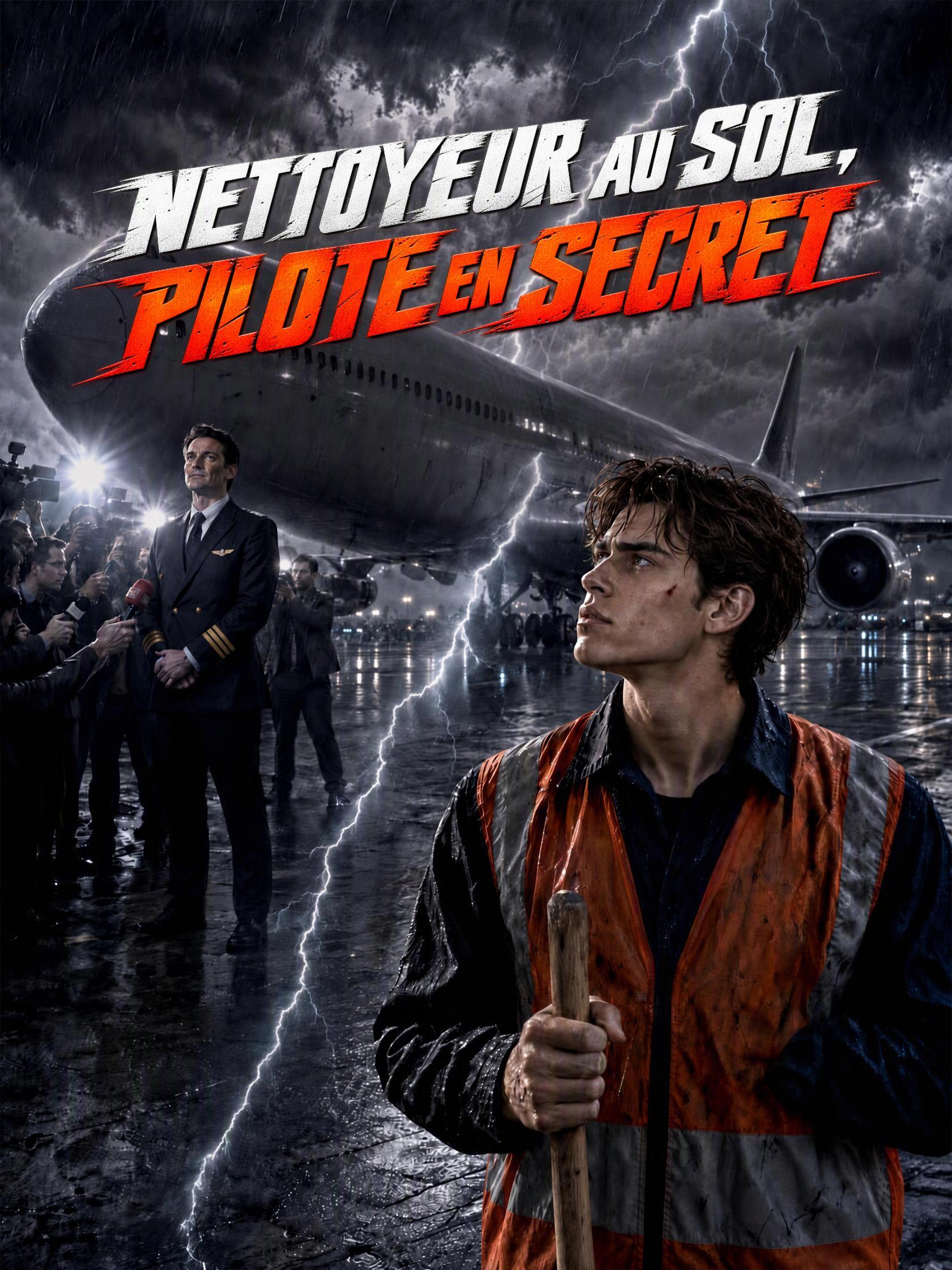 NETTOYEUR AU SOL, PILOTE EN SECRET short drama poster