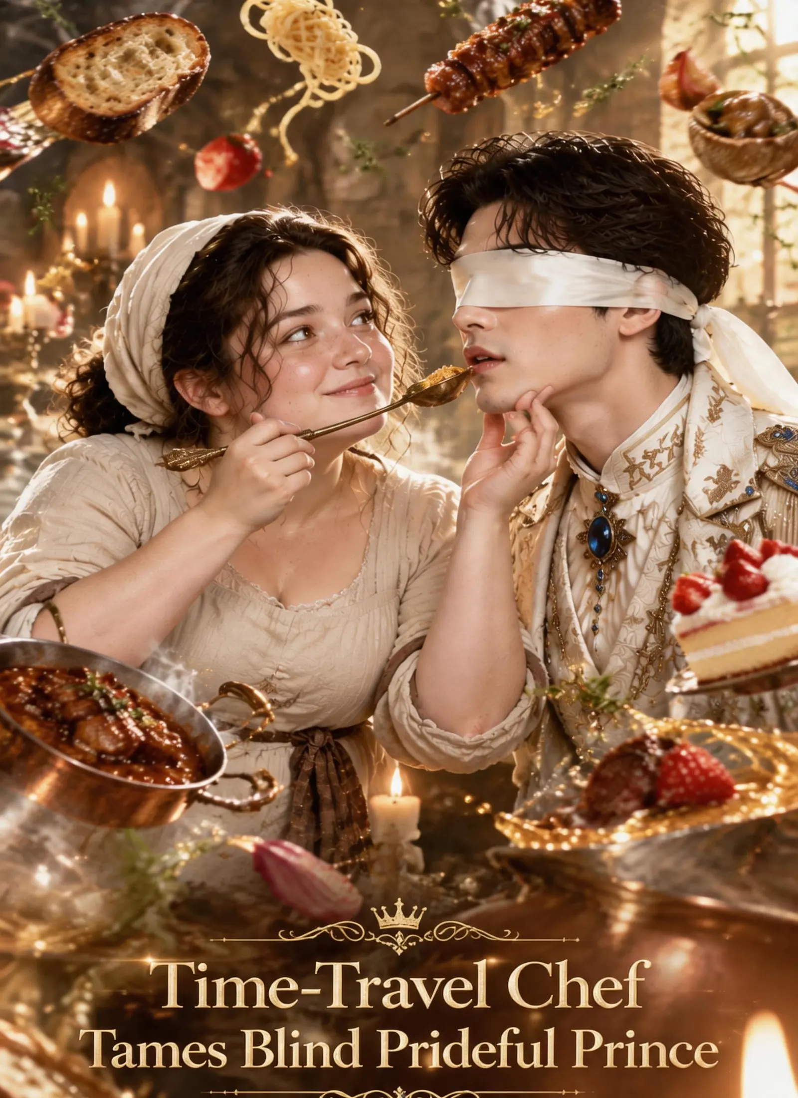 Time-Travel Chef Tames Blind Prideful Prince short drama poster
