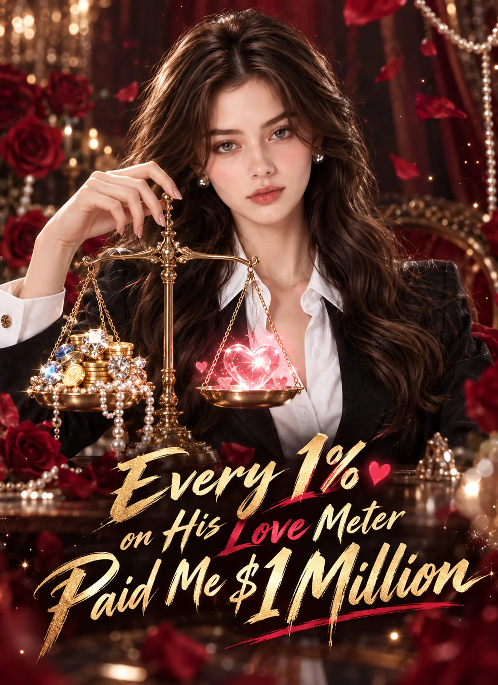 Every 1% on His Love Meter Paid Me $1 Million short drama poster