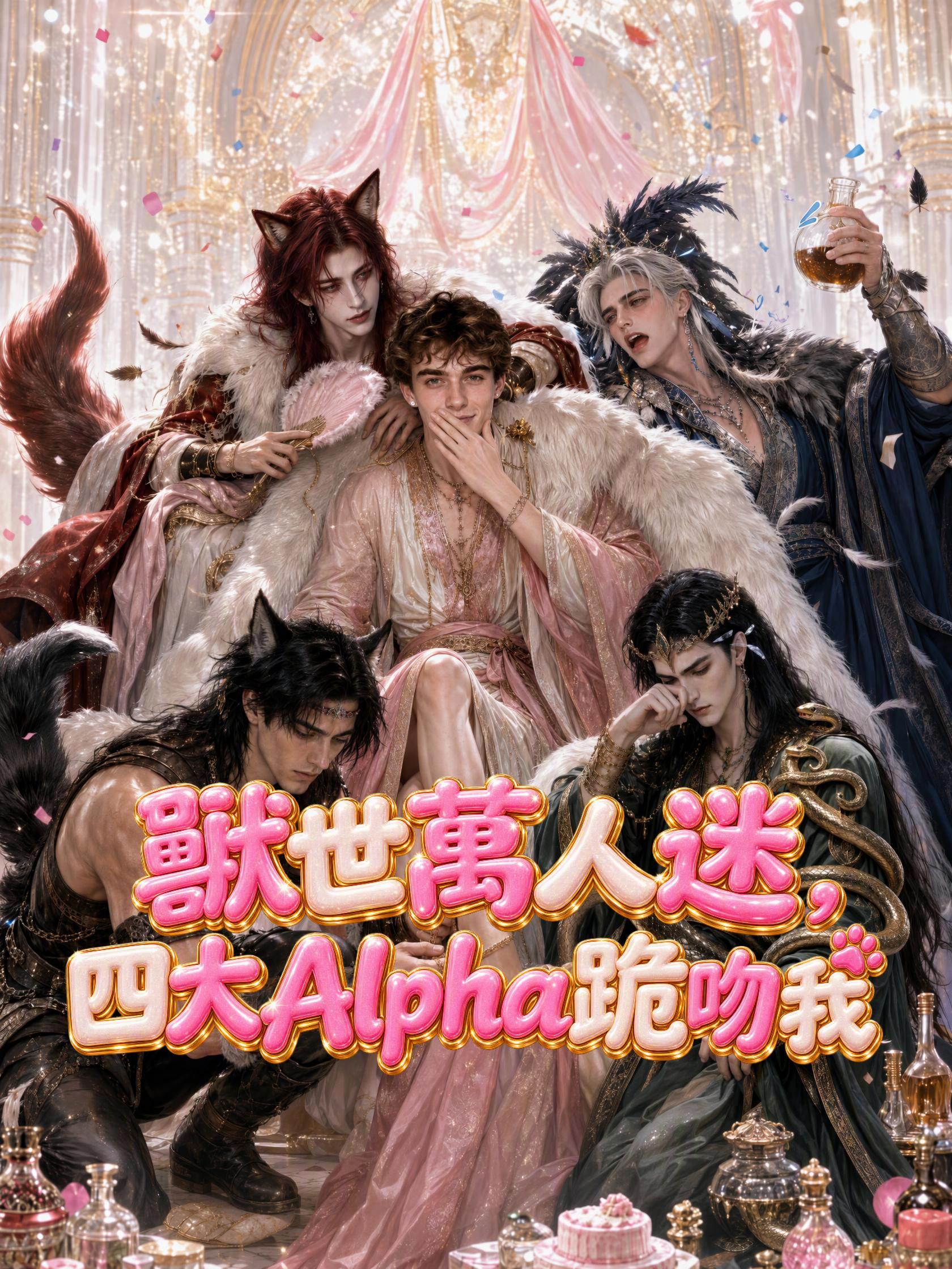 獸世萬人迷, 四大Alpha跪吻我 short drama poster