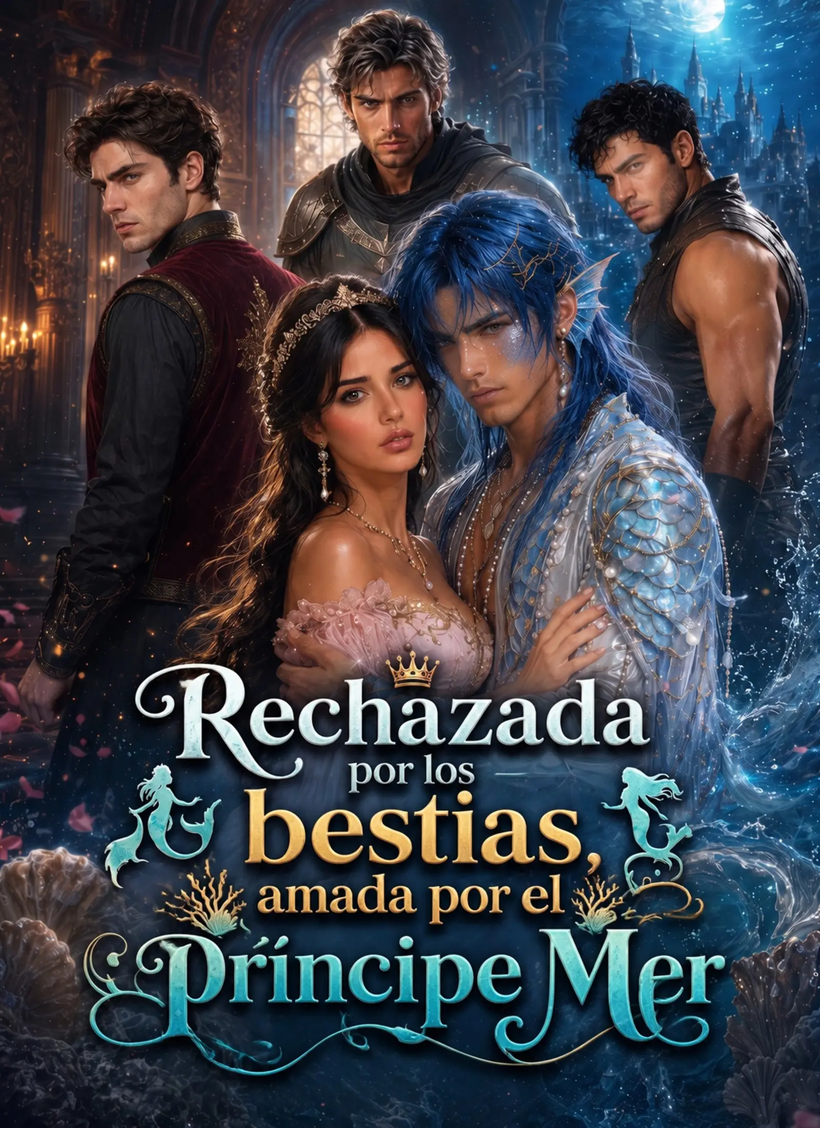 Rechazada por los bestias, amada por el príncipe Mer short drama poster