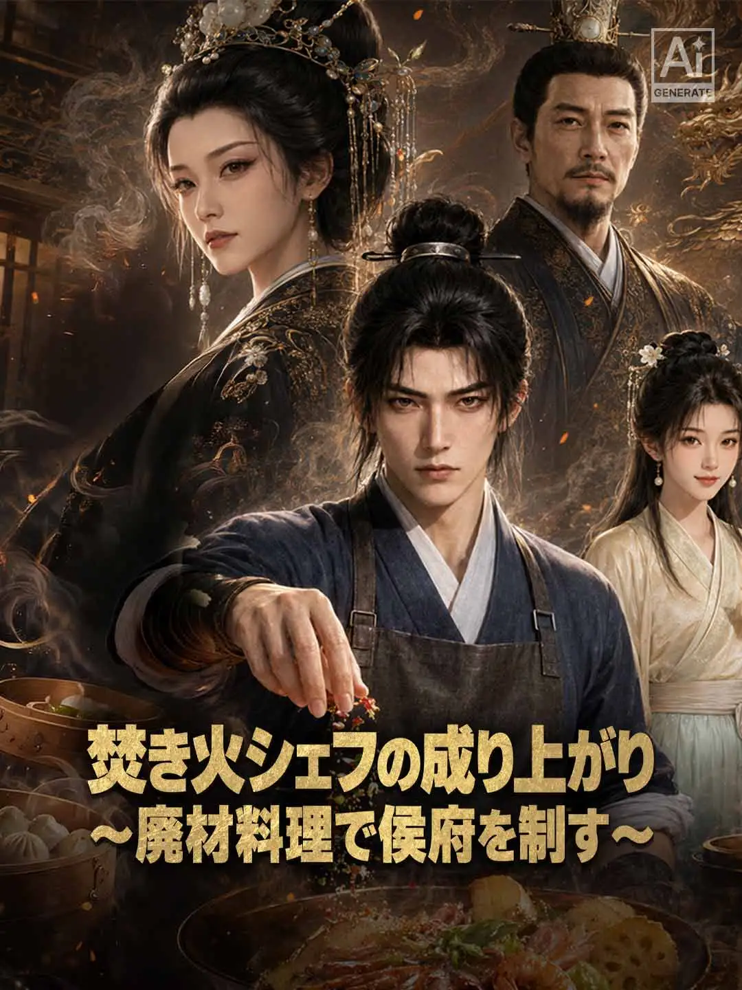 焚き火シェフの成り上がり～廃材料理で侯府を制す～ short drama poster