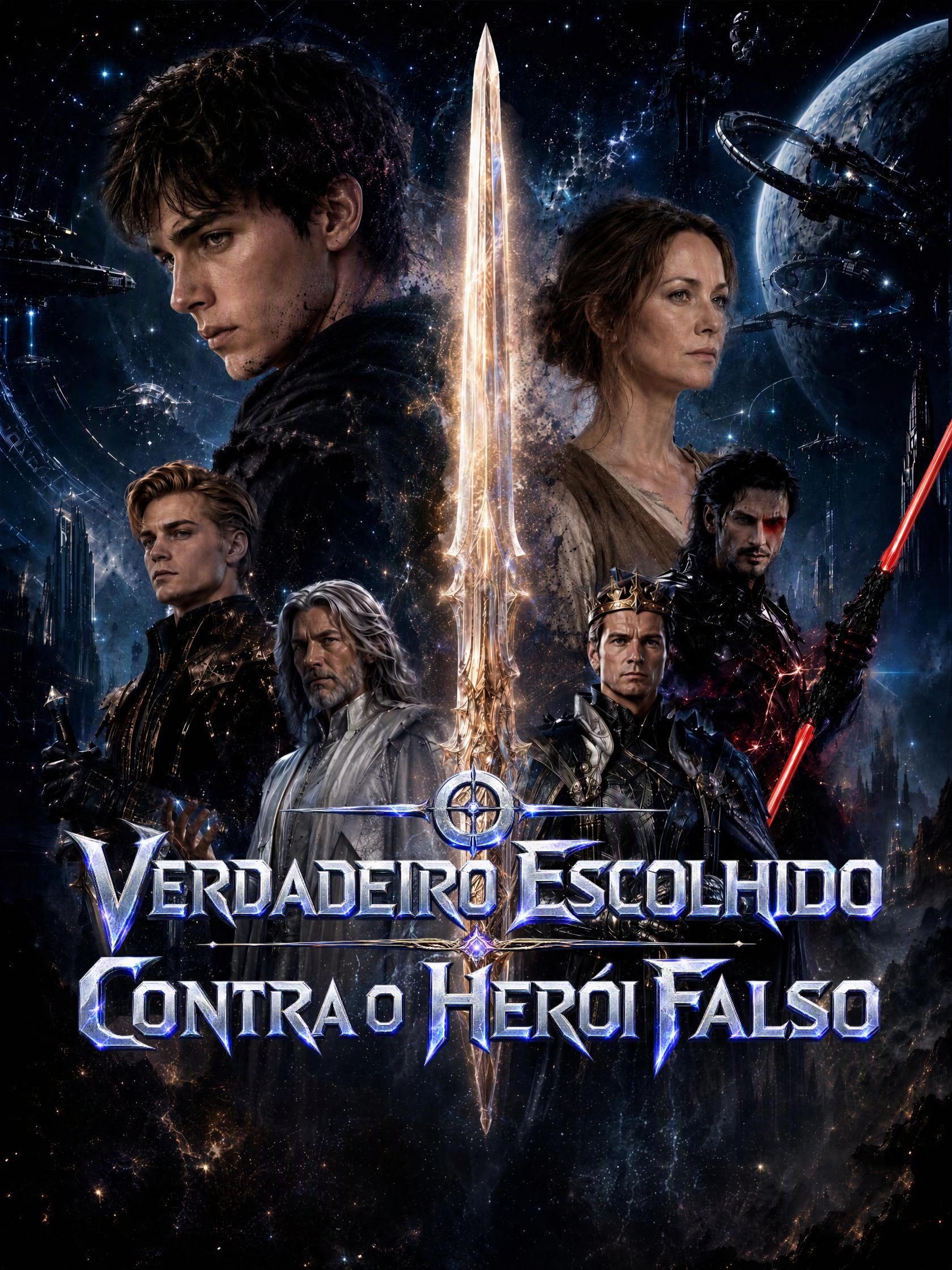 O Verdadeiro Escolhido Contra o Herói Falso short drama poster