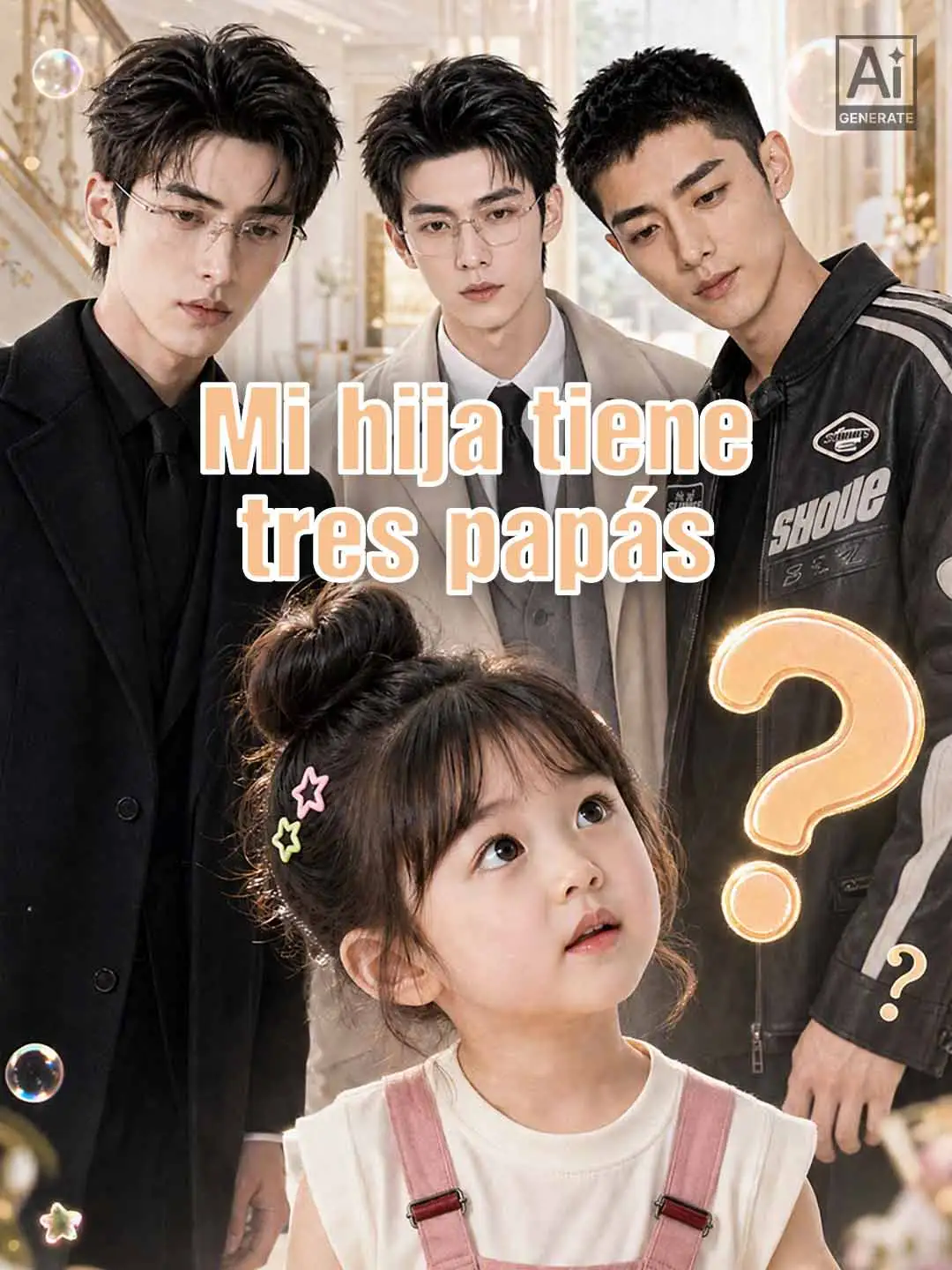Mi hija tiene tres papás short drama poster