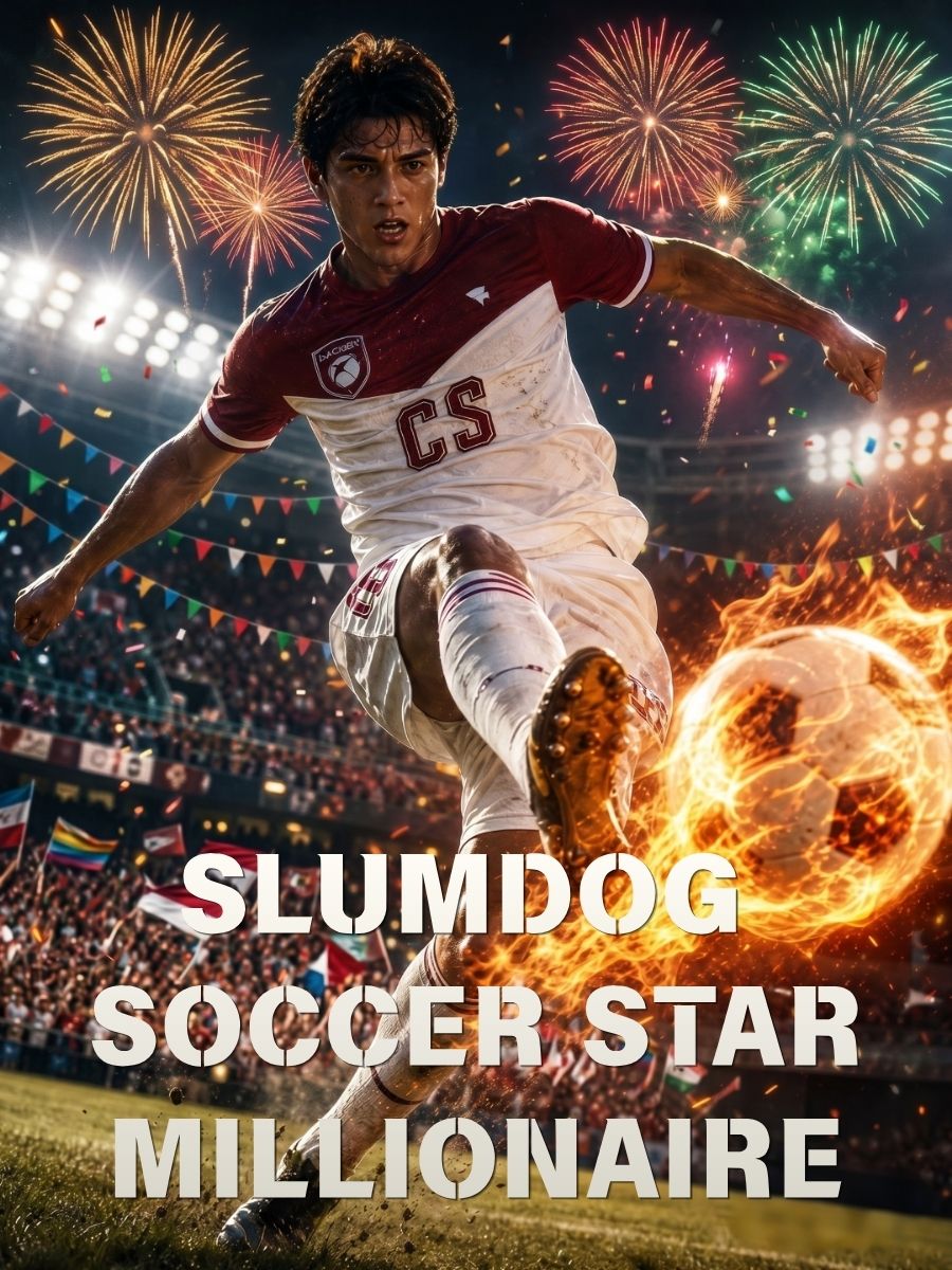 Slumdog Soccer Star Millionaire short drama poster