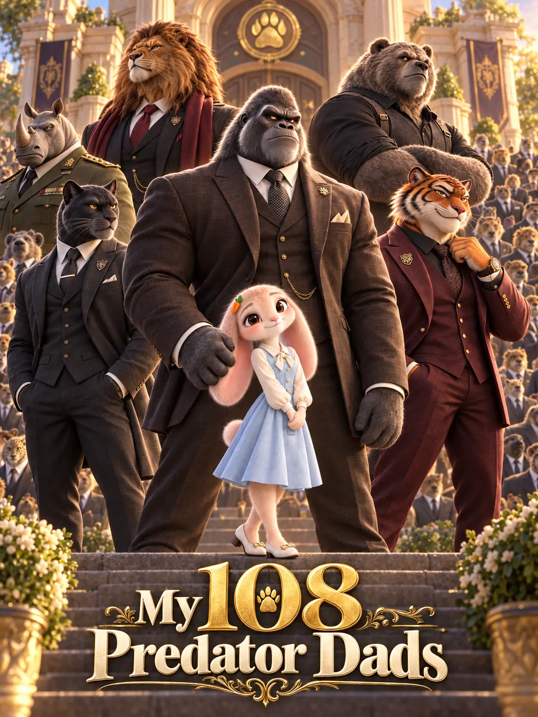My 108 Predator Dads short drama poster