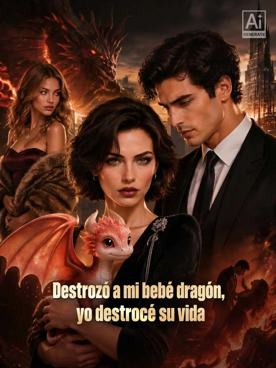 Destrozó a mi bebé dragón, yo destrocé su vida short drama poster