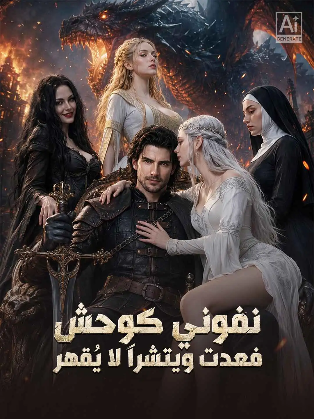 نفوني كوحش، فعدت ويتشرًا لا يُقهر short drama poster