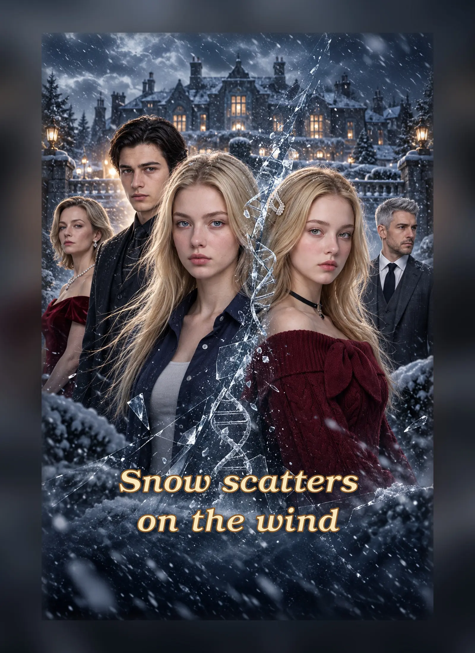 Snow scatters on the wind short drama poster