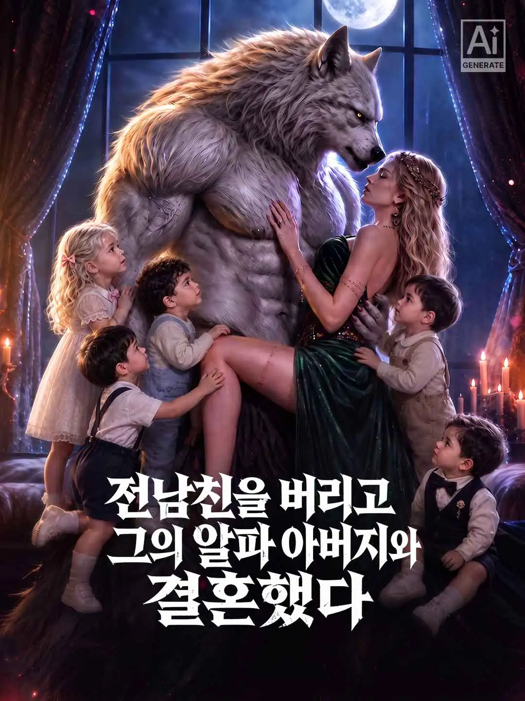 전남친을 버리고 그의 알파 아버지와 결혼했다 short drama poster