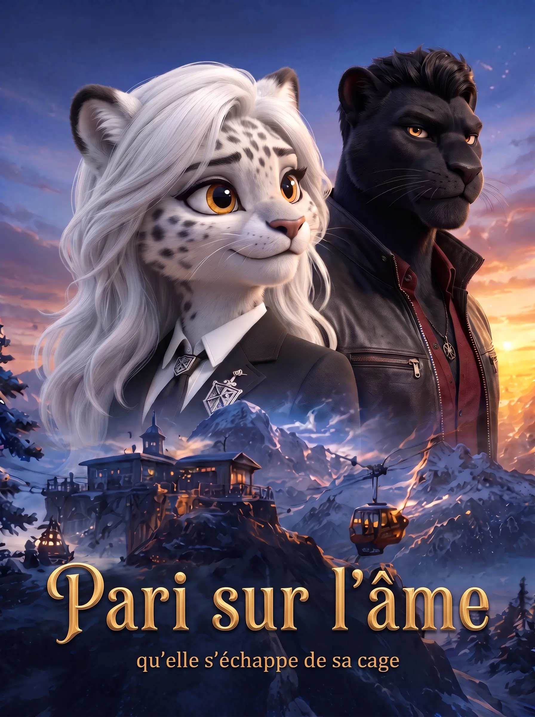 Pari sur l'âme:qu'elle s'échappe de sa ce short drama poster