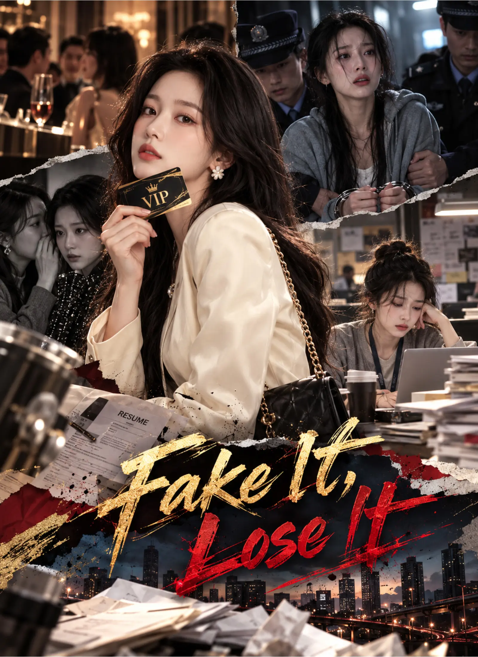 [Dubbed]Fake It, Lose It short drama poster