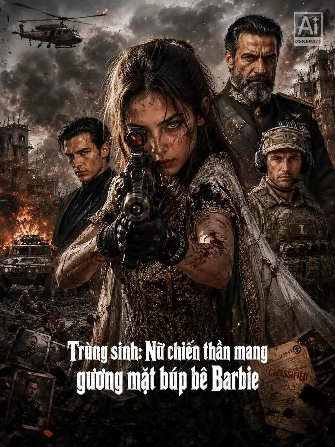 Trùng sinh: Nữ chiến thần mang gương mặt búp bê Barbie short drama poster