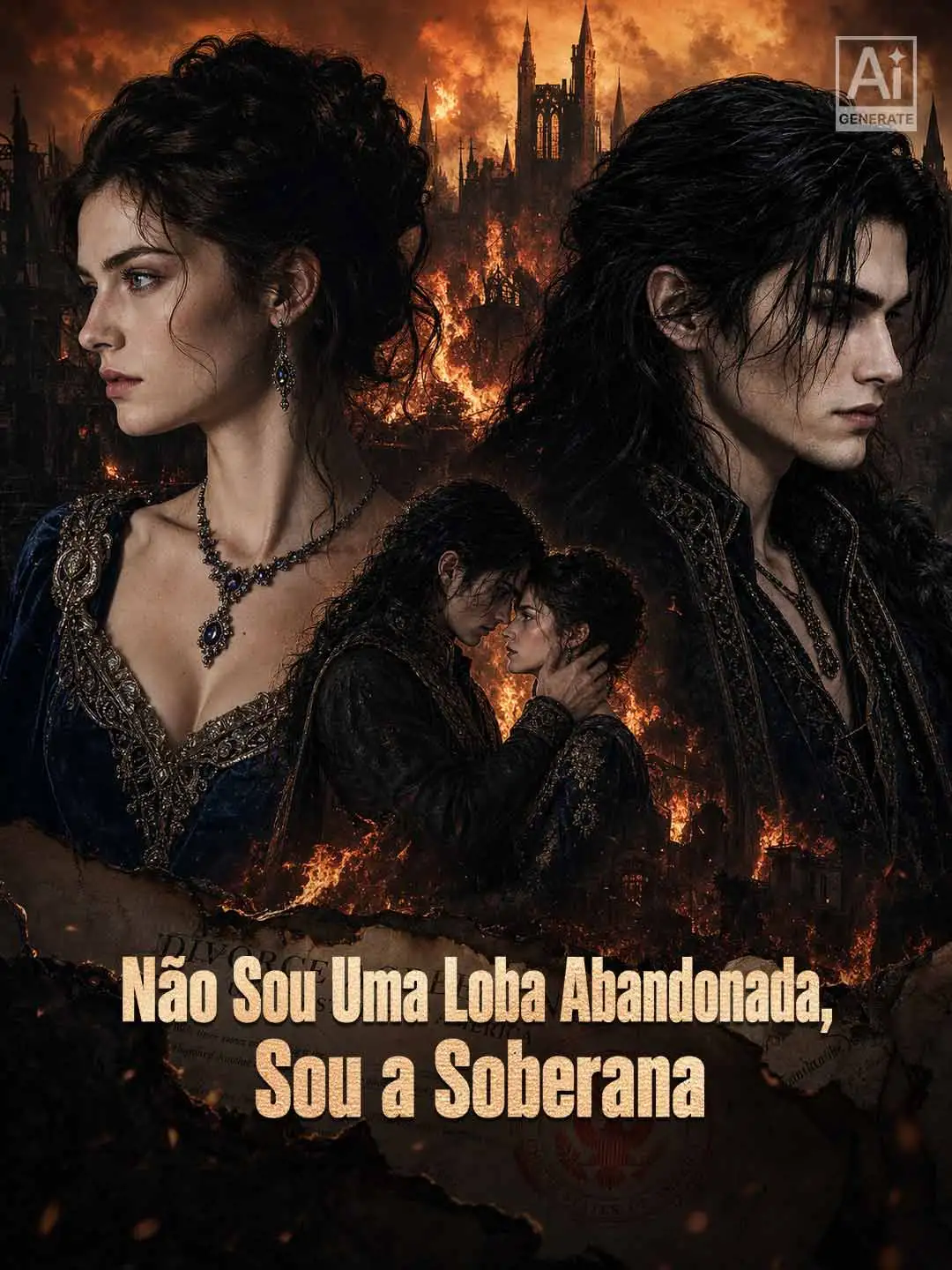 Não Sou Uma Loba Abandonada, Sou a Soberana short drama poster
