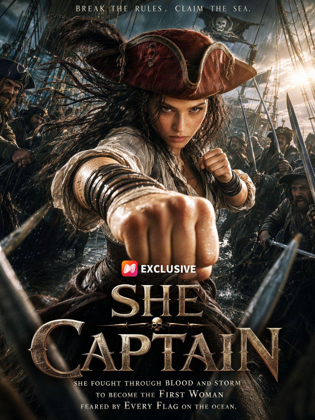 She Captain short drama poster