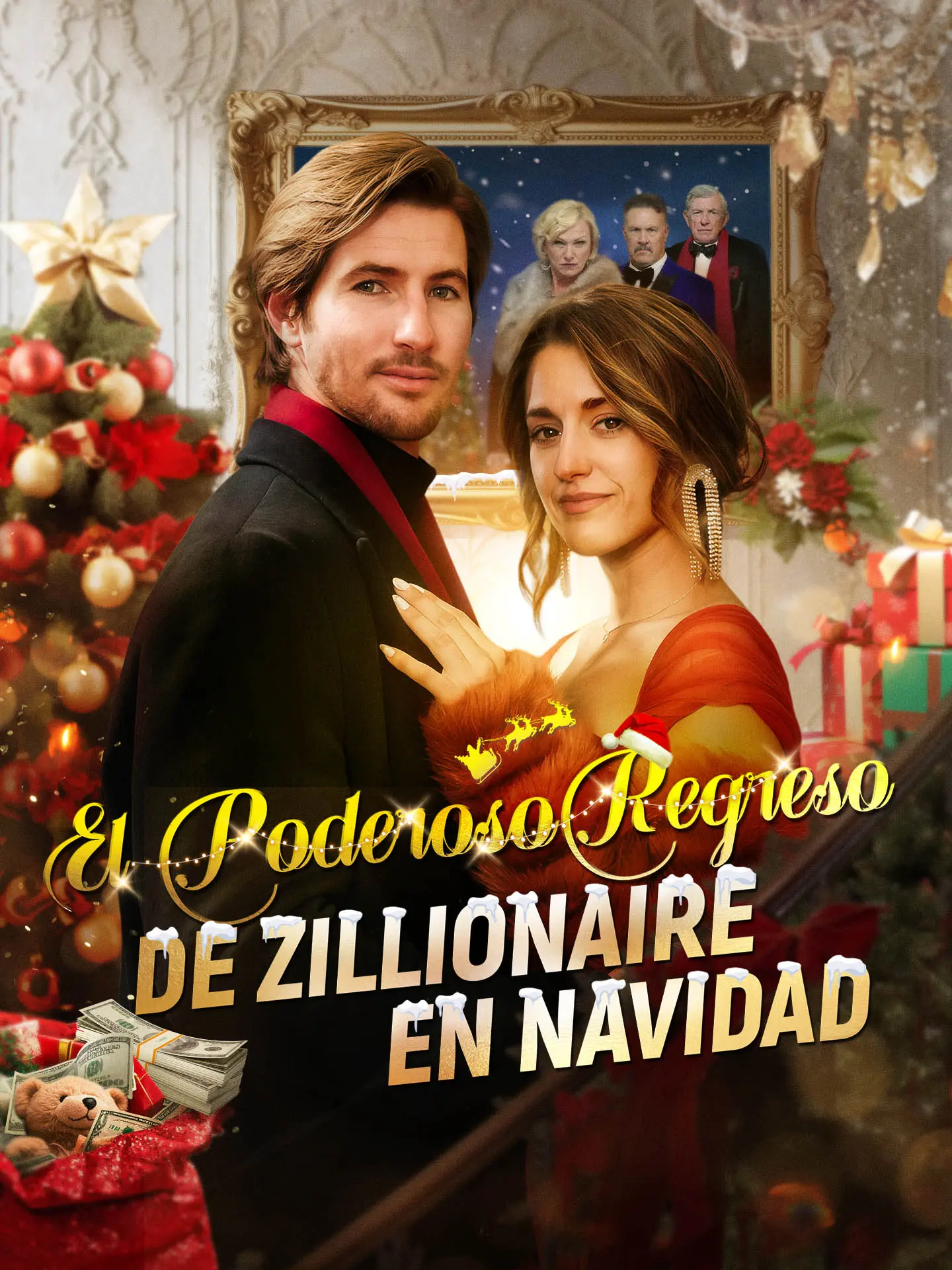 El poderoso regreso de Zillionaire en Navidad short drama poster