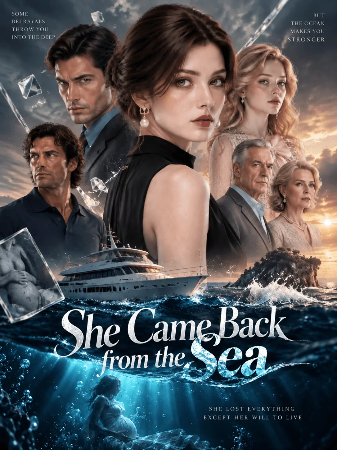 She Came Back from the Sea short drama poster