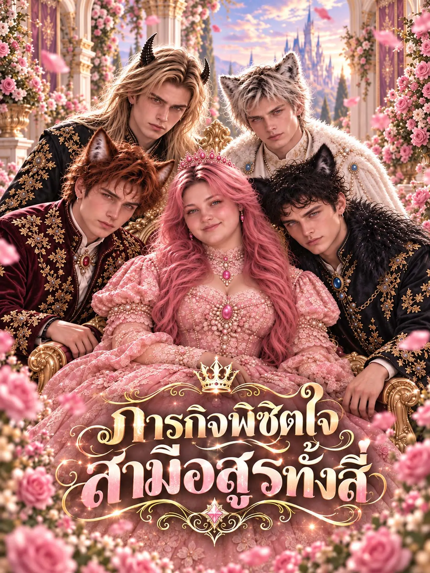 [พากย์เสียง] ภารกิจพิชิตใจสามีอสูรทั้งสี่ short drama poster